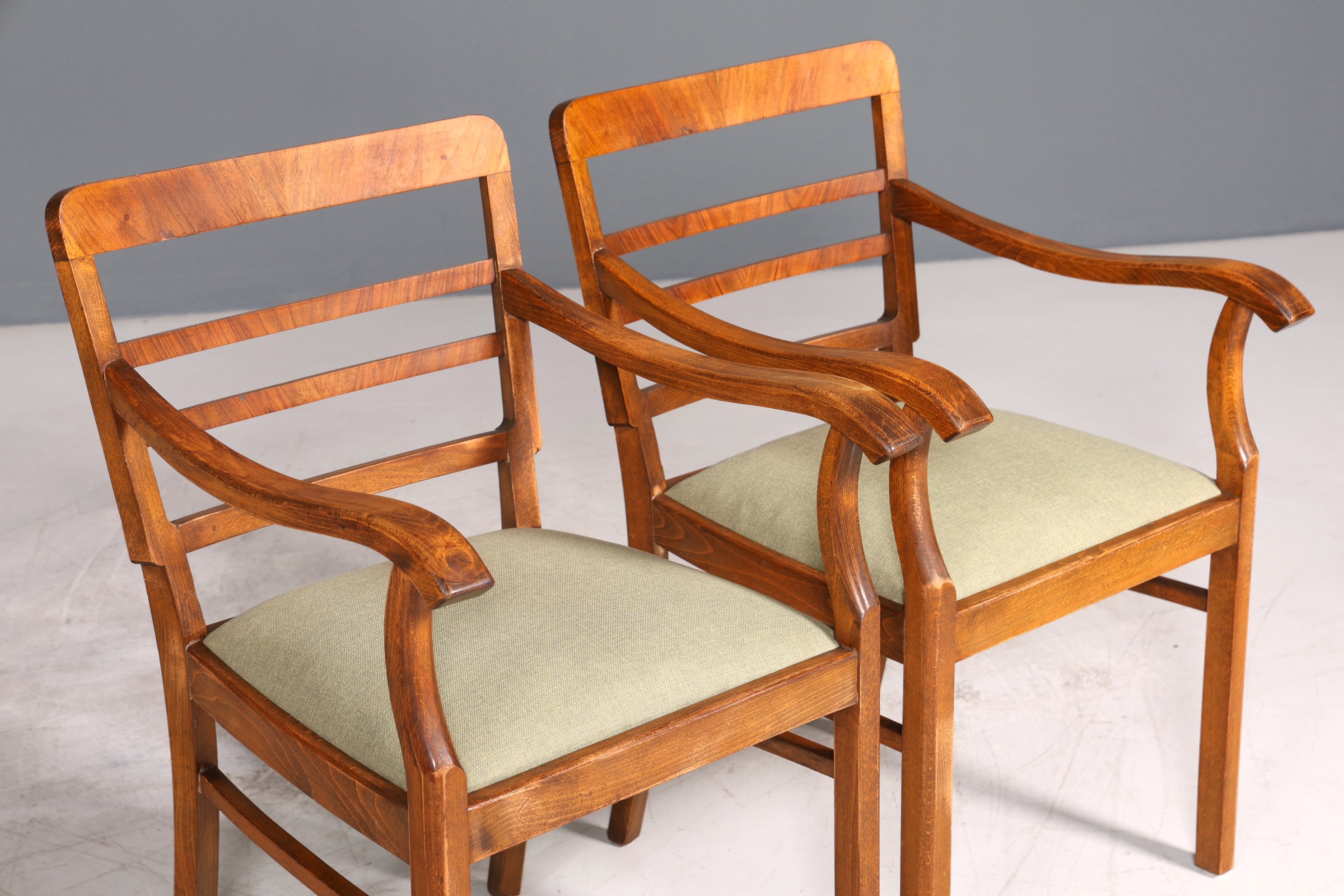 8x E789 Finish ???? Art Deco Biedermeier?