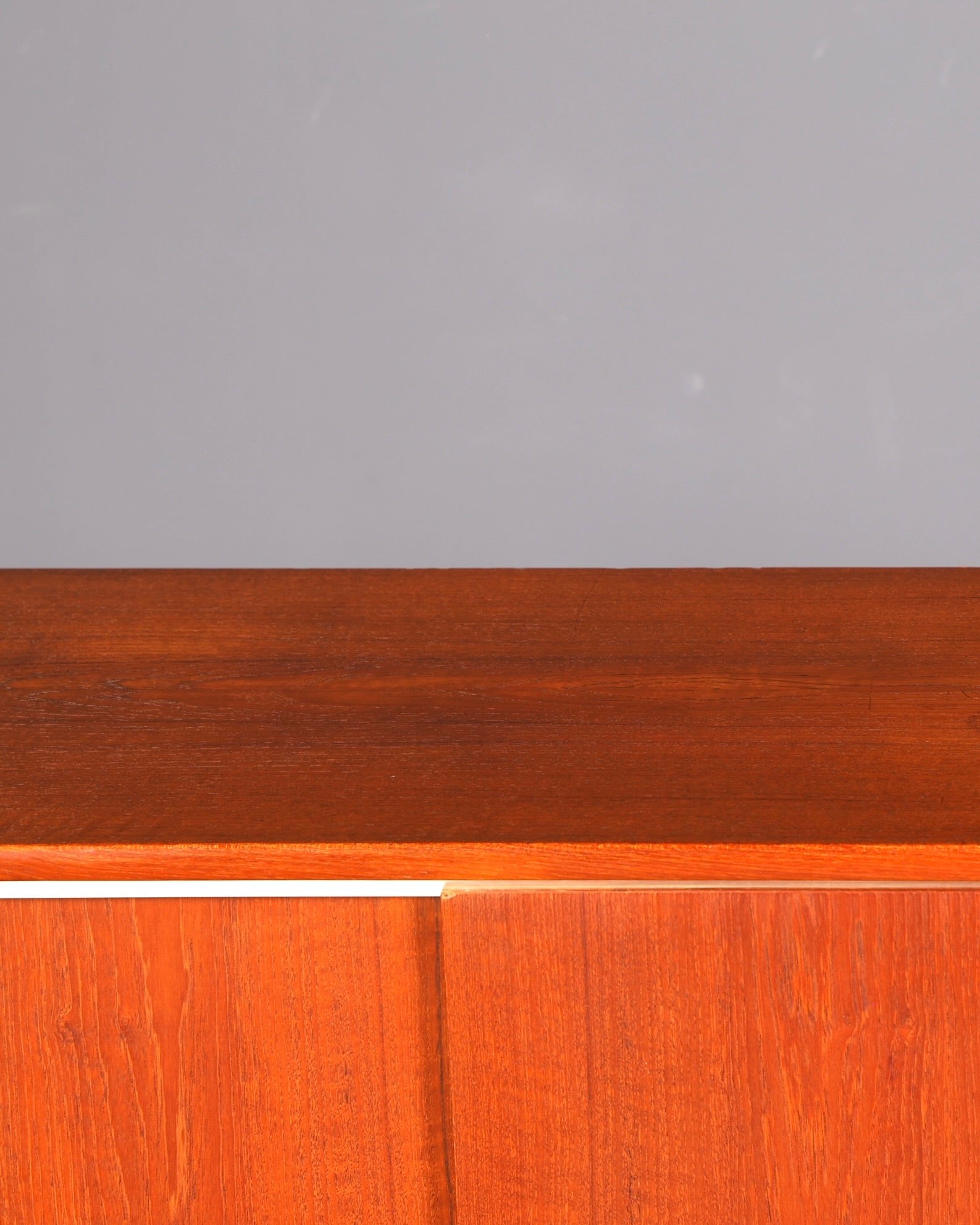 Dreamy mid-century sideboard, teak highboard cabinet, vintage Danish design chest of drawers
