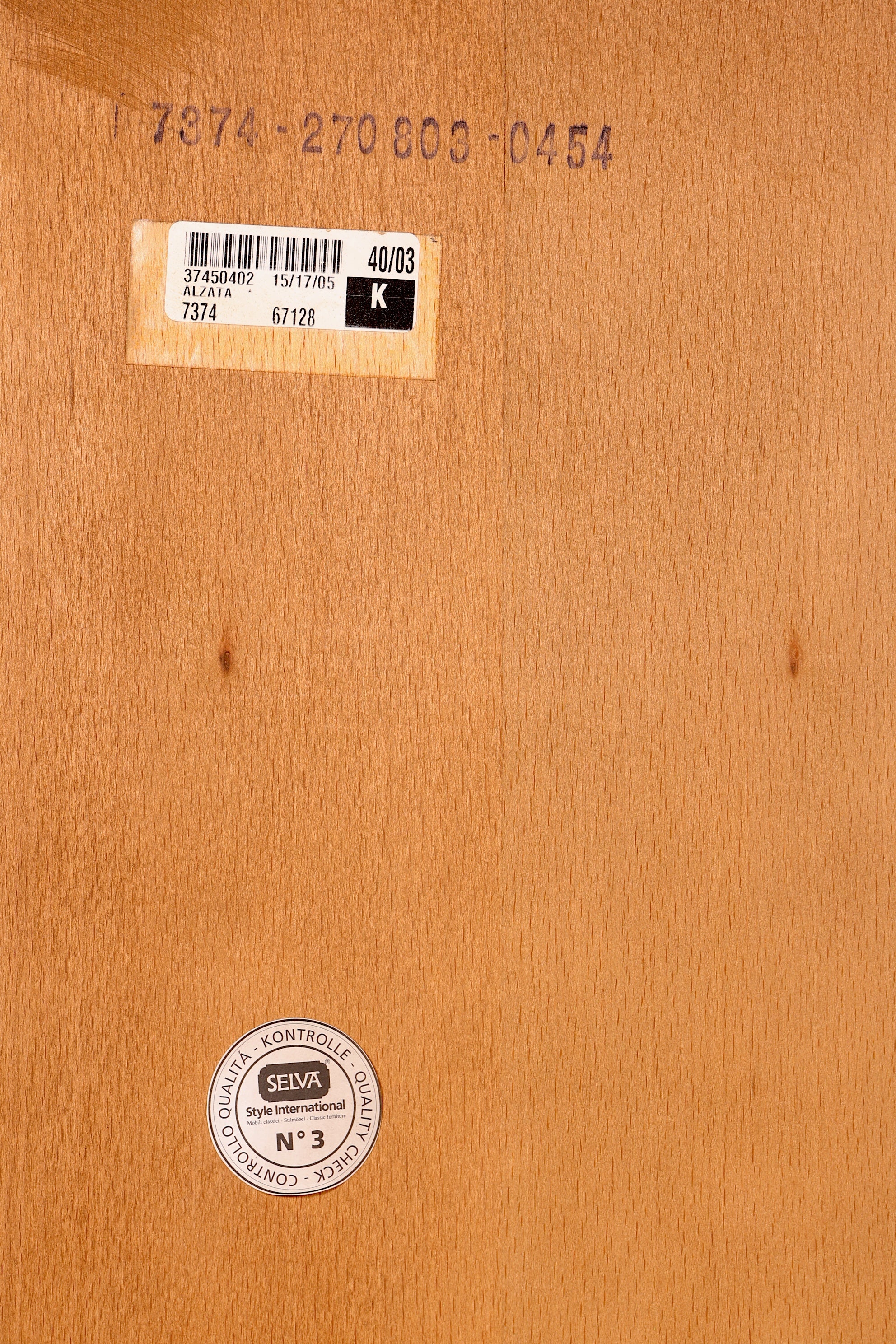 Traumhafte Original Selva Vitrine Antik Stil massiv Holz Buffet Villa Borghese Schrank Bibliothek Geschirrschrank