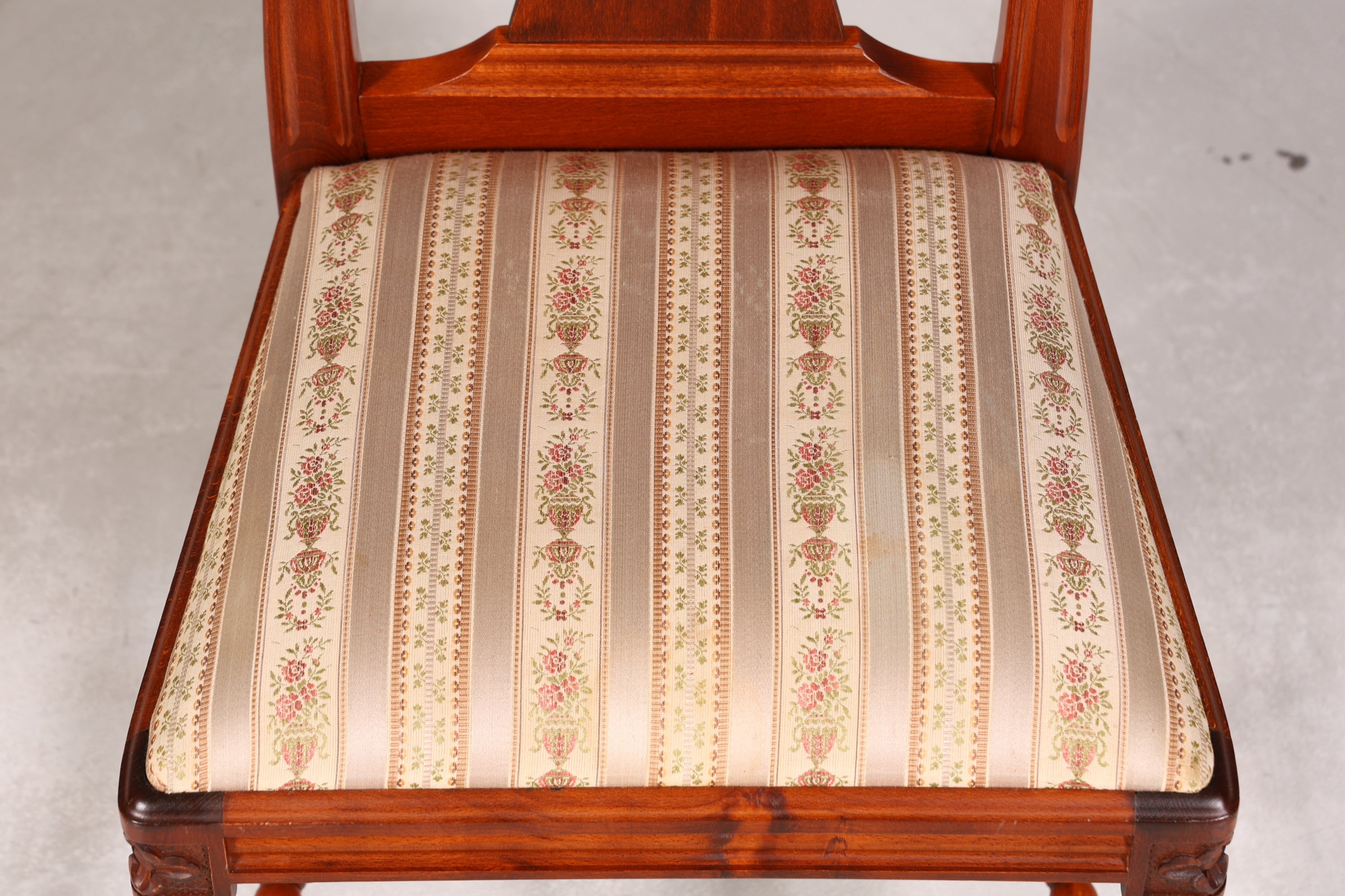 6x Traumhafte Stühle im Gustavianischer Stil Englisch Stil Küchenstühle Antik Stil Esszimmer Stuhl Set
