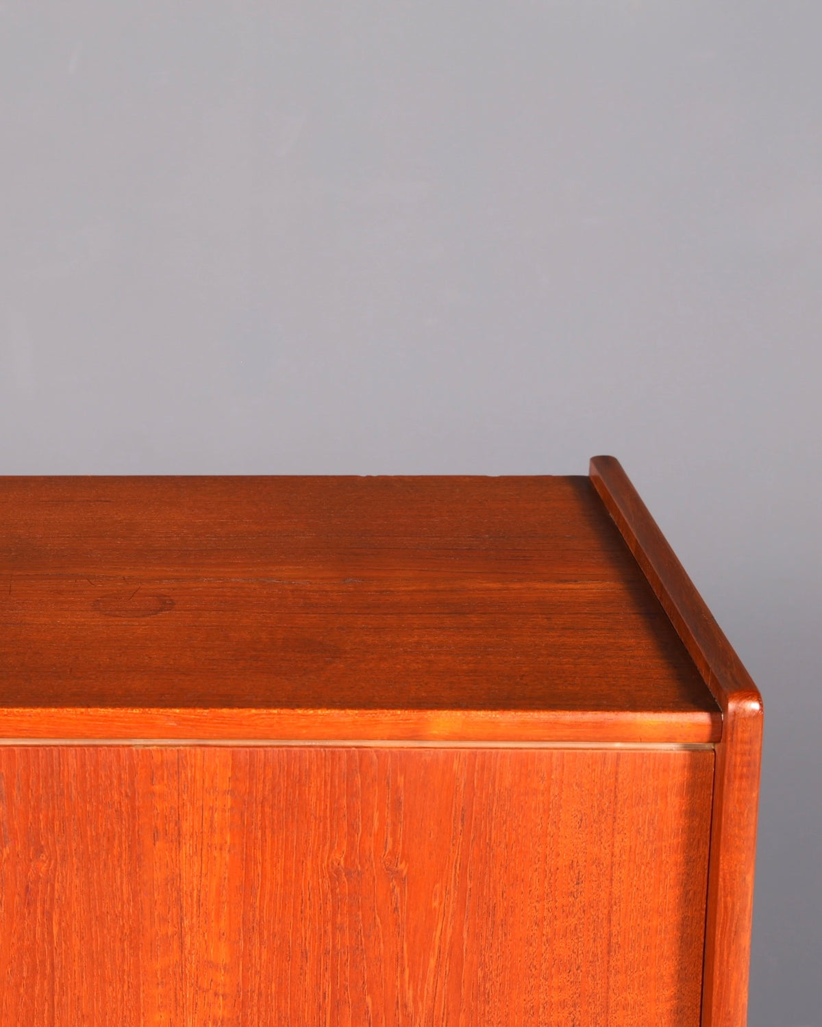 Dreamy mid-century sideboard, teak highboard cabinet, vintage Danish design chest of drawers
