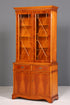 Wunderschöne Englische Vitrine Eibe Bücherschrank Heldense Stil Buffet Antik Stil Glasvitrine 2 vom 2