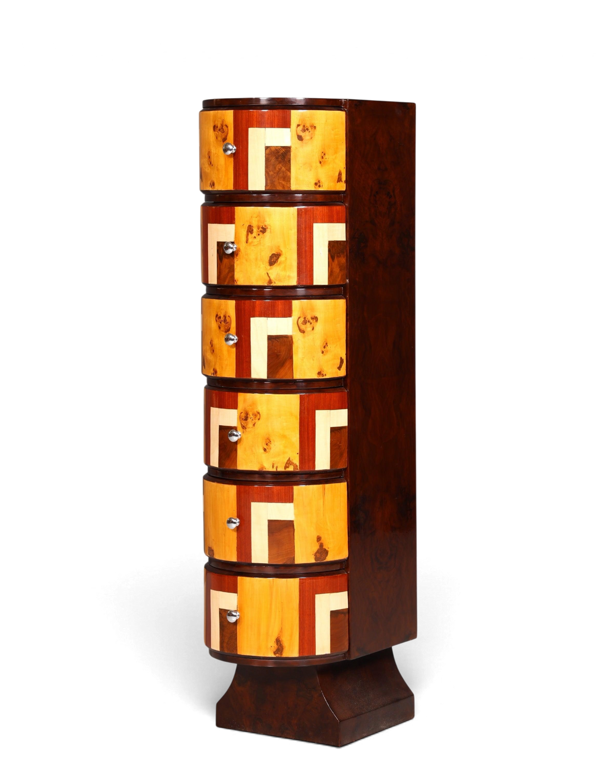 Edles Art Deco Stil Highboard Kommode Vertiko Schubladenkommode