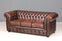Wunderschönes Original Chesterfield Sofa 3- Sitzer echt Leder Couch Englisch