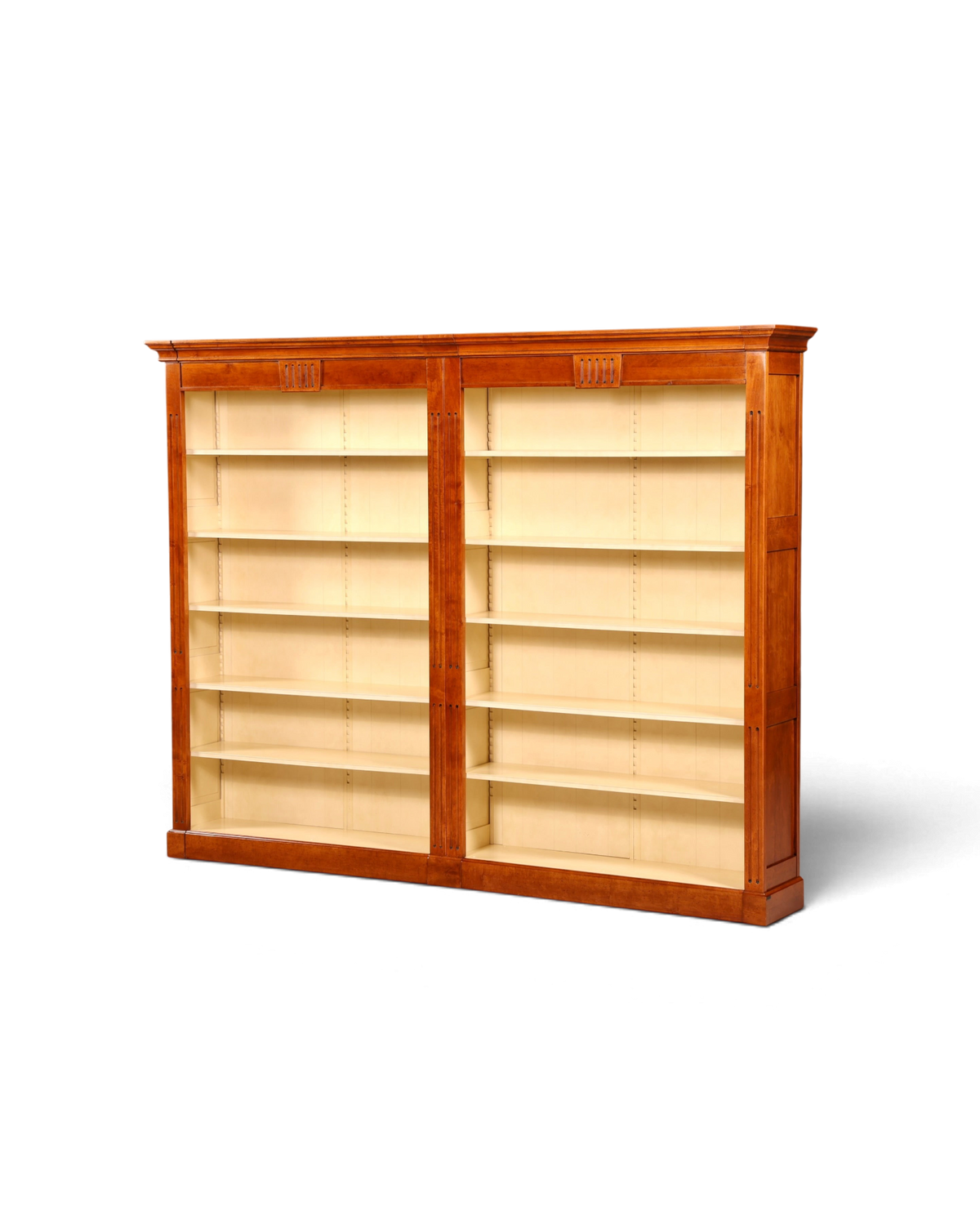 Wunderschönes Englisches XXL Bücherregal Eibe Antik Regal Bookshelf Buchablage 60s
