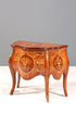 Königliche Bauchige Barock Stil Kommode Messing Louis XV Sideboard Antik Stil Schubladenkommode