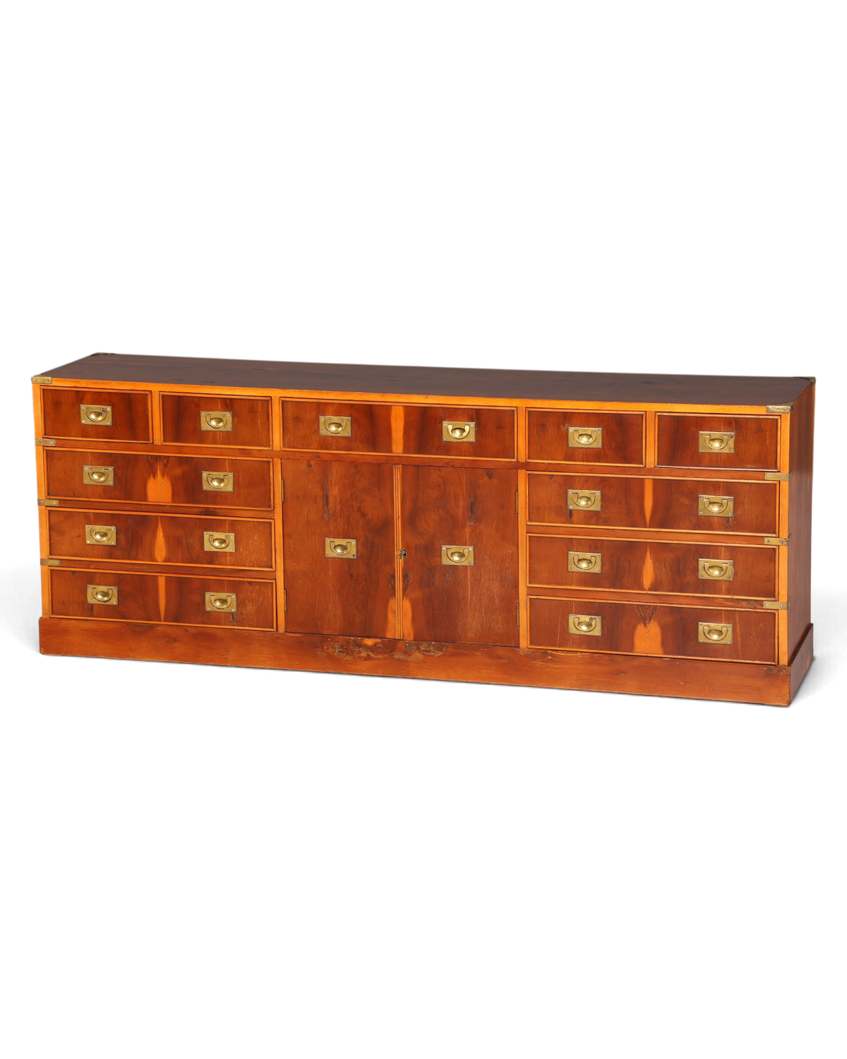XXL Maritim Sideboard Englische Schiffs Kommode Military Chest
