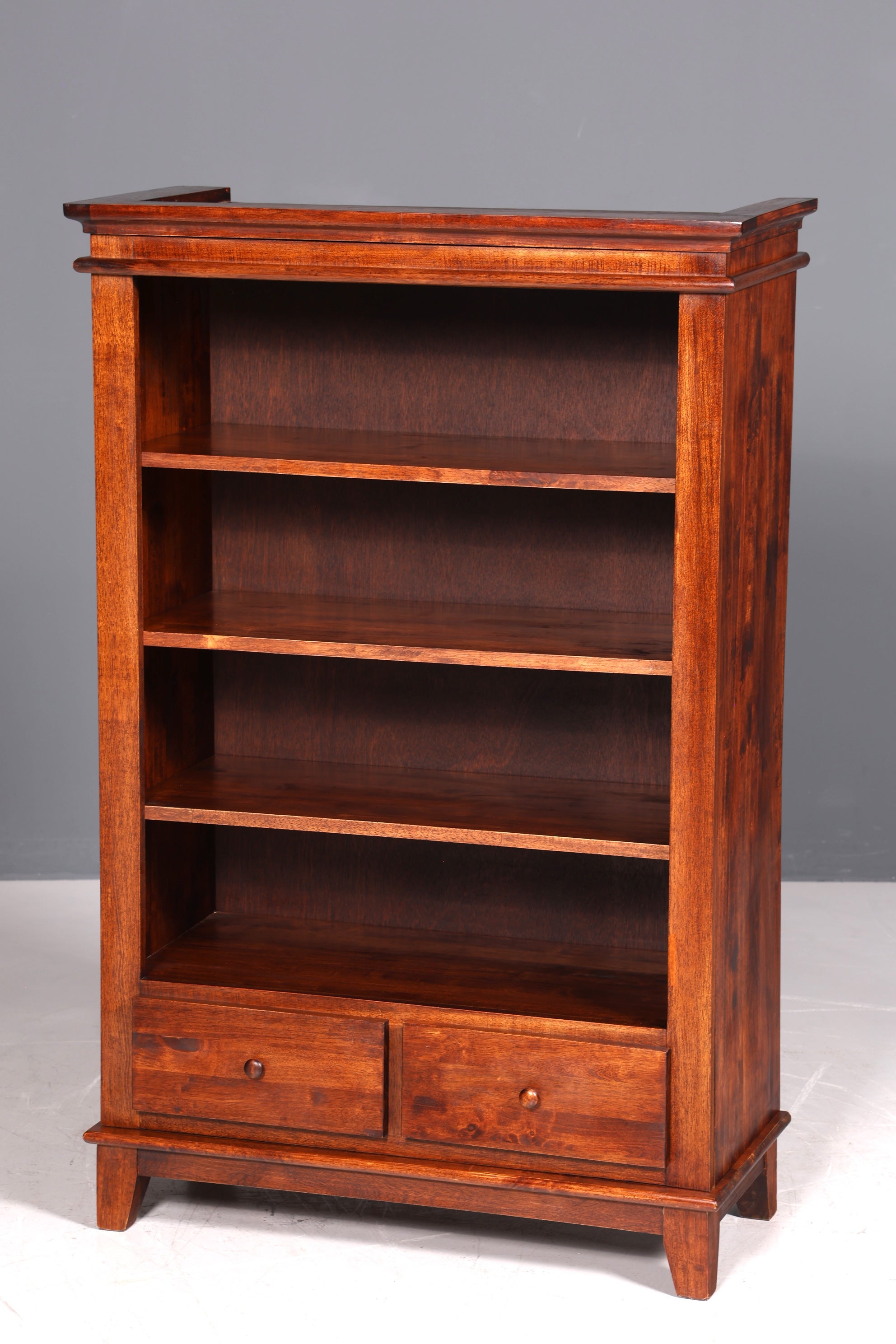 Wunderschönes Antik Bücherregal Regal echt Holz Buchablage Bookshelf Englisch Bibliothek