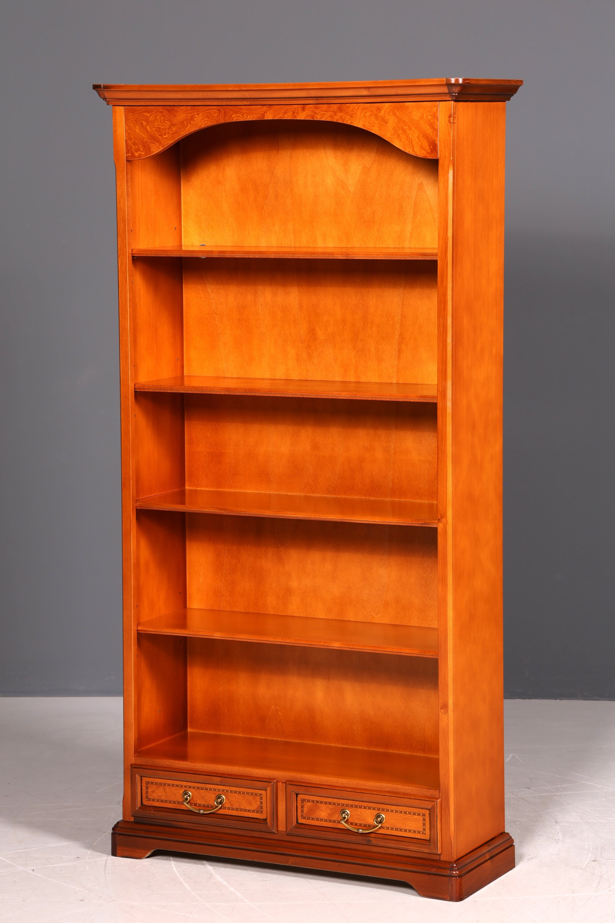 G423 Finish SELVA Wunderschönes Englisches Bücherregal Eibe Antik Regal Bookshelf Buchablage 60s (Kopie)