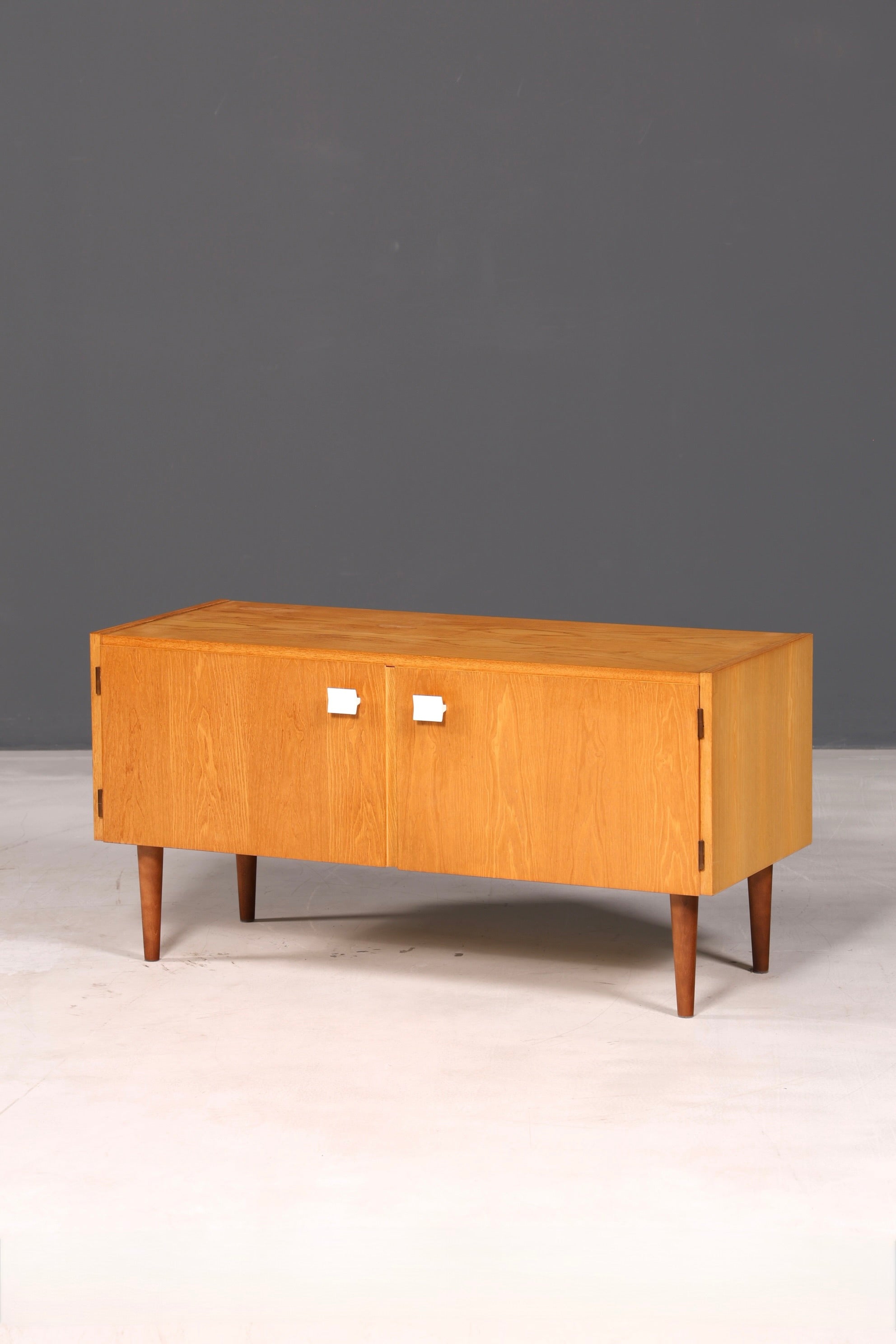 Beautiful Original Hellerau Mid-Century Dresser Model 427 Sideboard TV Cabinet Vintage Solid Wood
