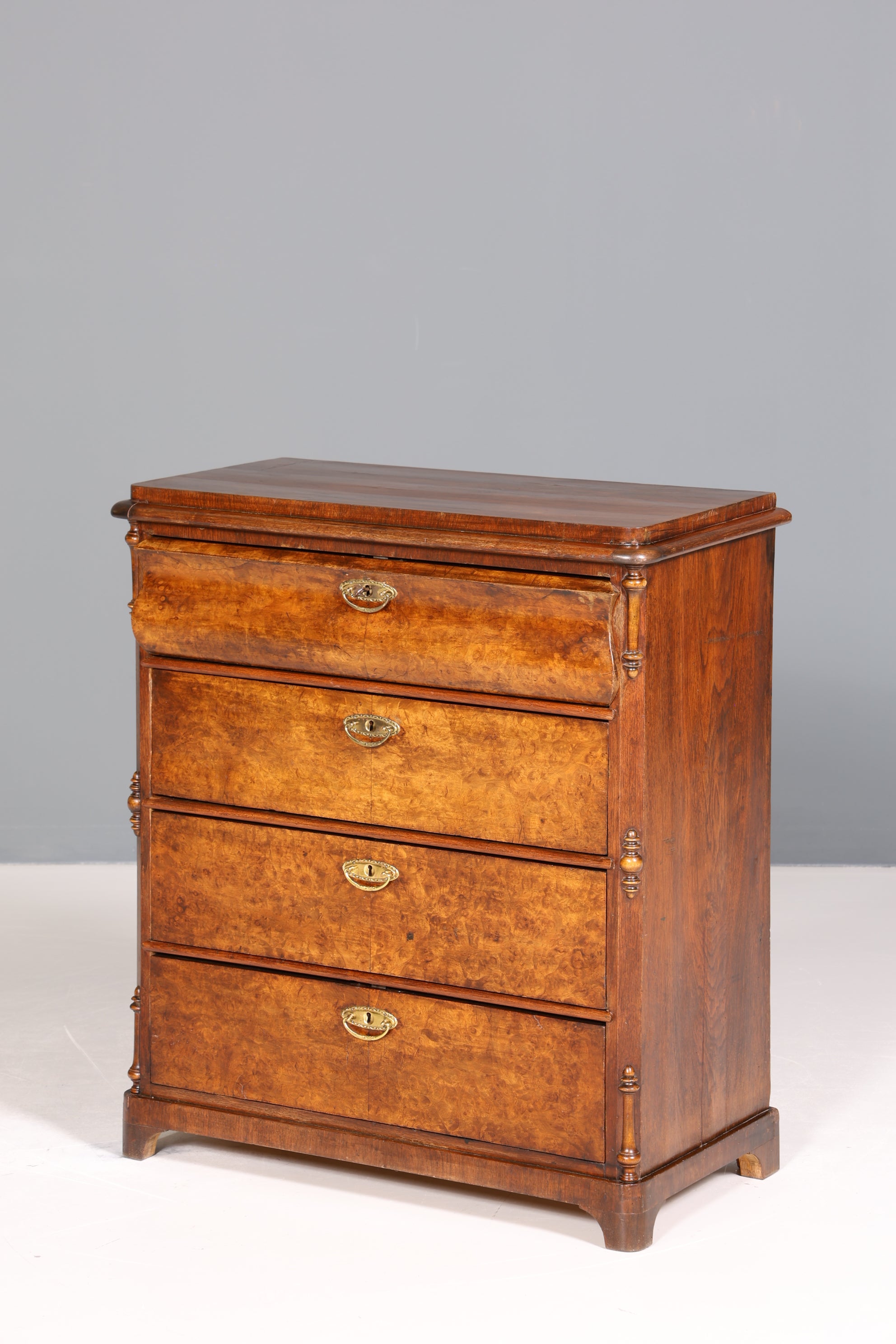 Wunderschöne Louis Philippe Kommode Gründerzeit Schubladen Kommode Sideboard um 1880