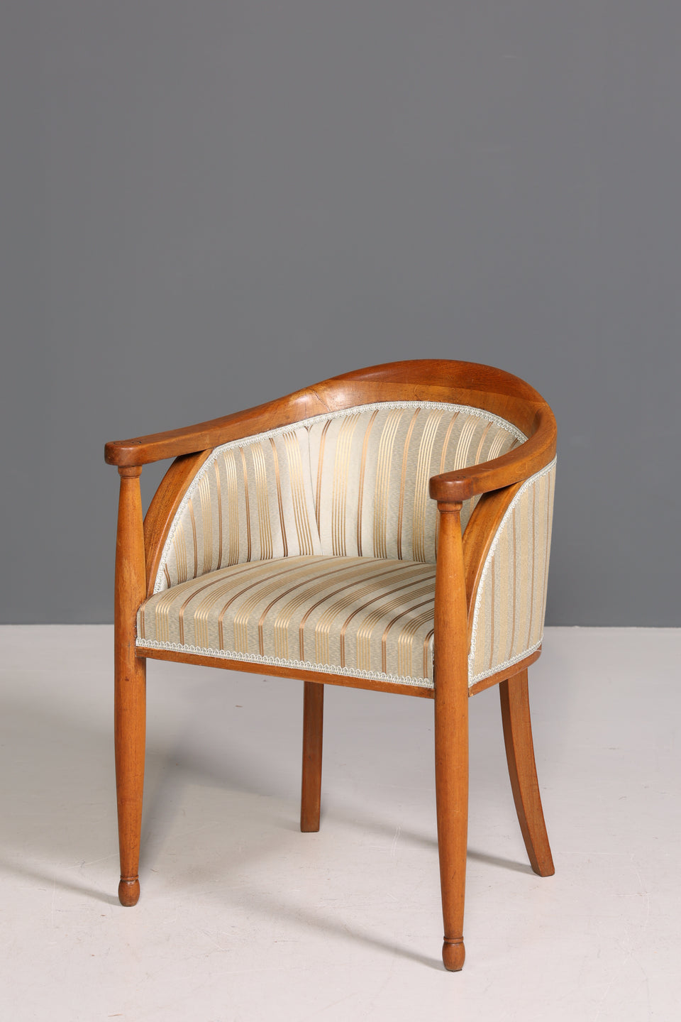 Wunderschöner Selva Stuhl Sekretär Armlehnen Sessel Borghese Antik Stil 1 von 2