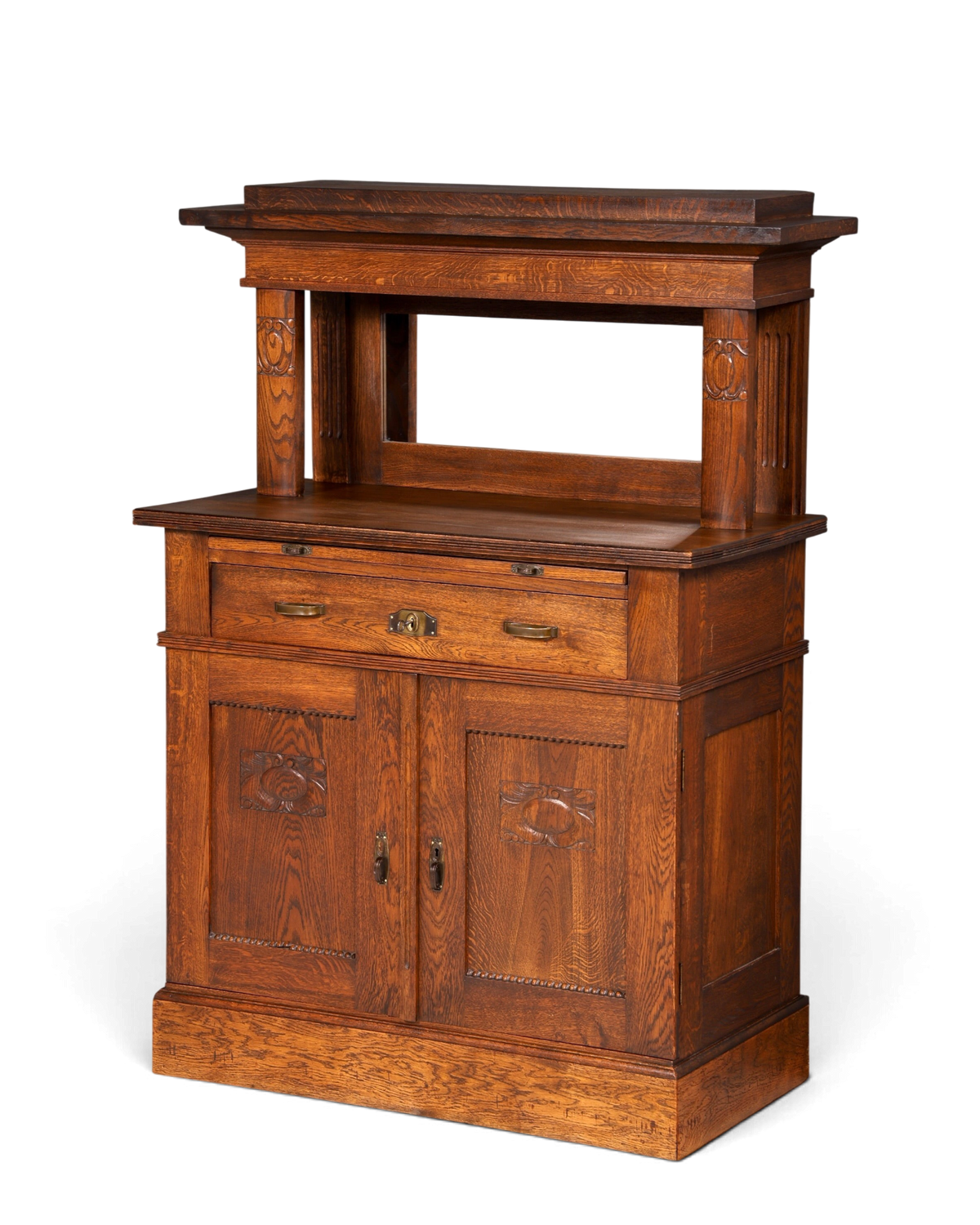 Jugendstil Sideboard Eiche Antik