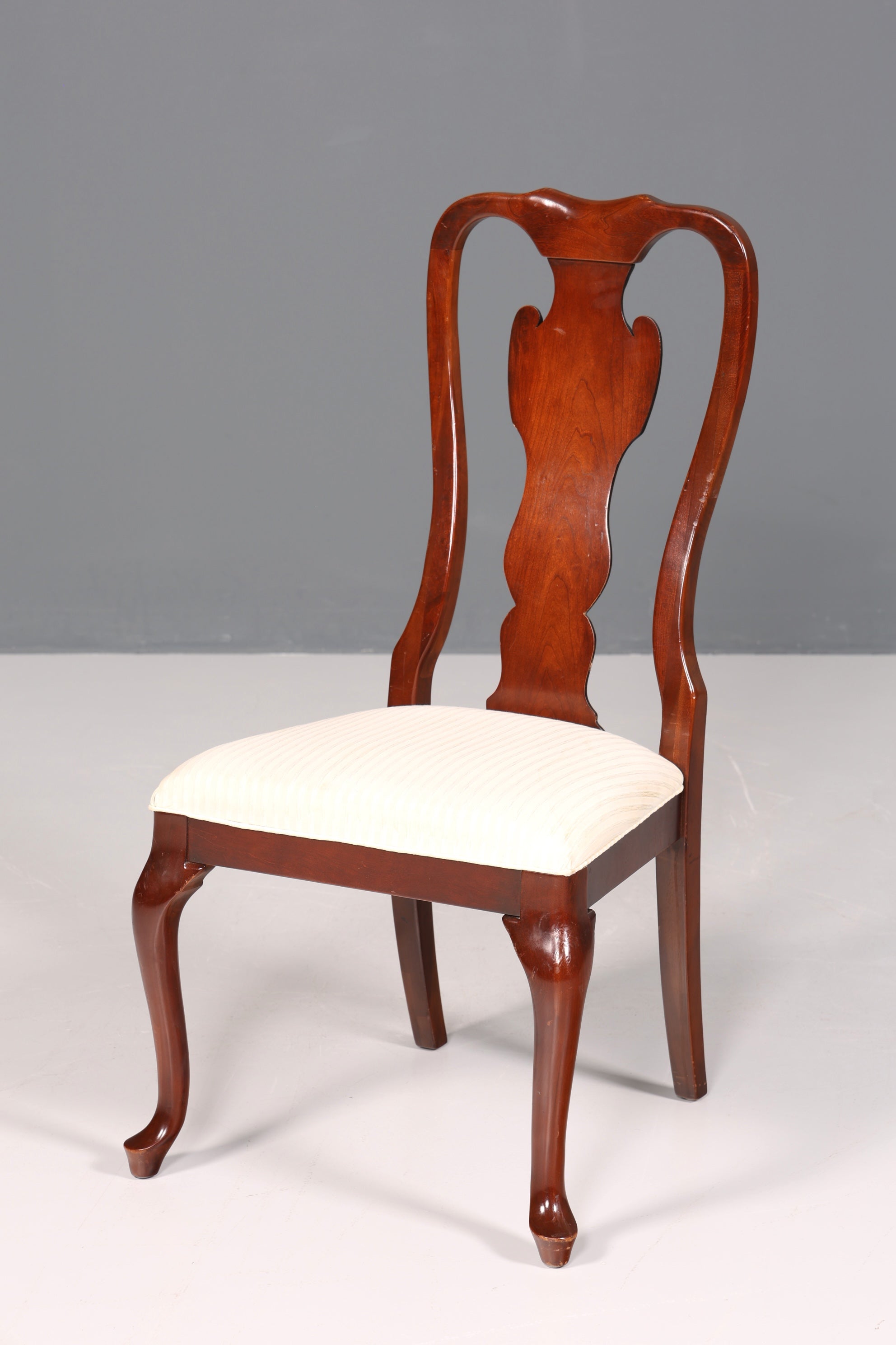 Stilvoller Original Drexel Heritage Stuhl Chippendale USA Sekretär Schreibtisch Stuhl Küchenstuhl 1 von 3