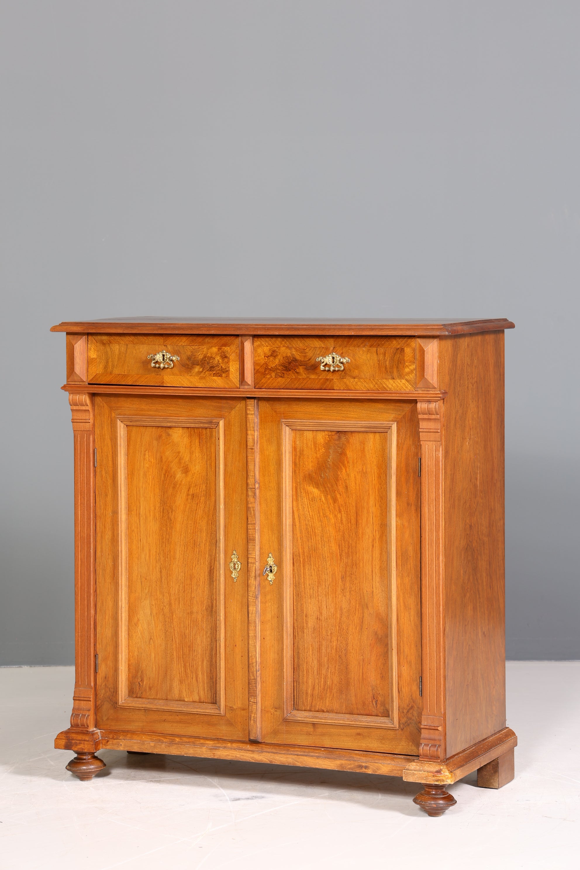 Traumhaftes Gründerzeit Vertiko echt Holz Antik Jugendstil Schrank Kommode