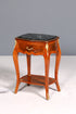 BA19-3 MIT BESCHÄDIGUNGEN / Traumhafter Louis XV Beistelltisch Barock Stil Ablagetisch Marmor Kommode Telefontisch