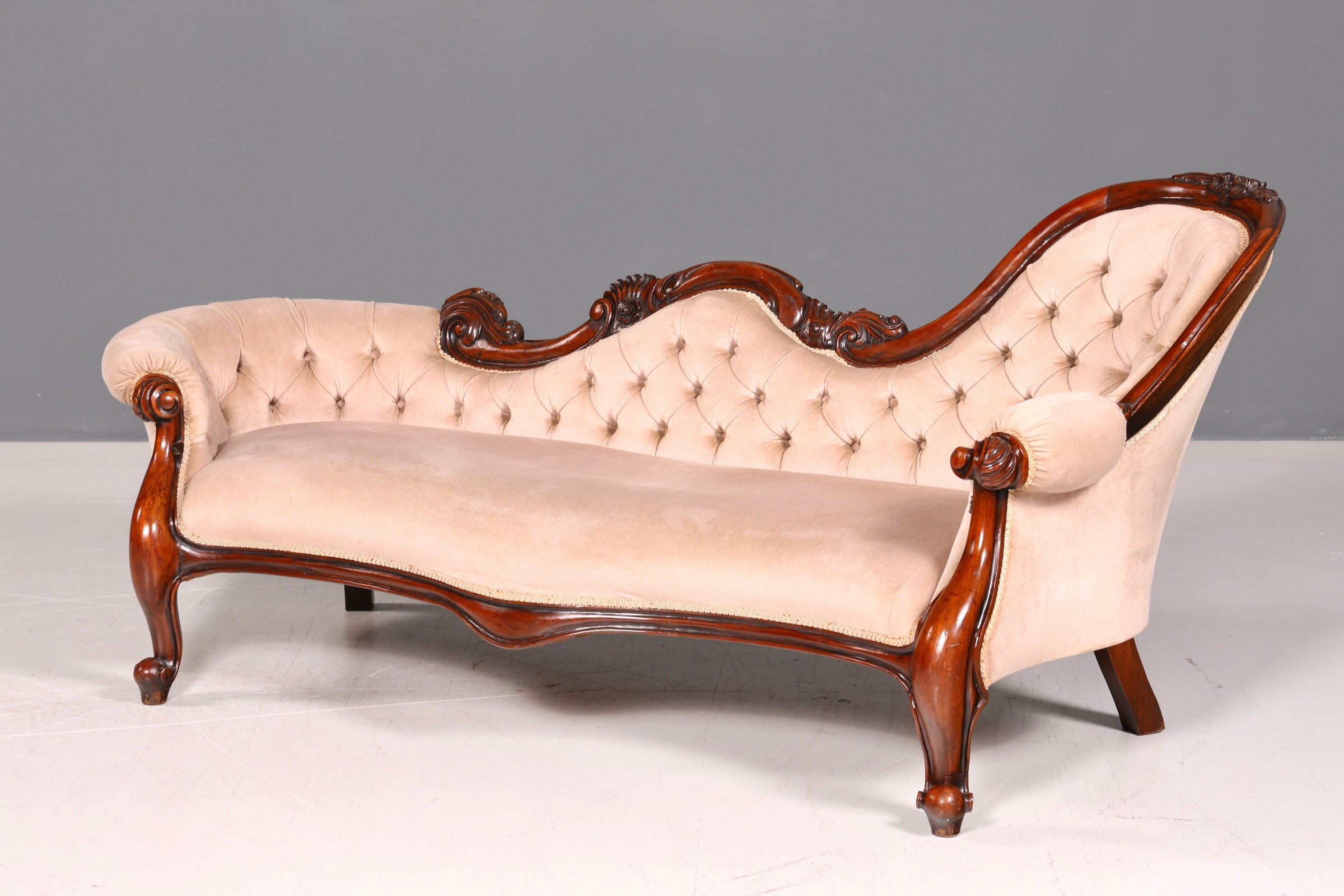 Wunderschönes Louis Philippe Sofa Chaiselongue Loriot Canapè Antik Couch Récamière