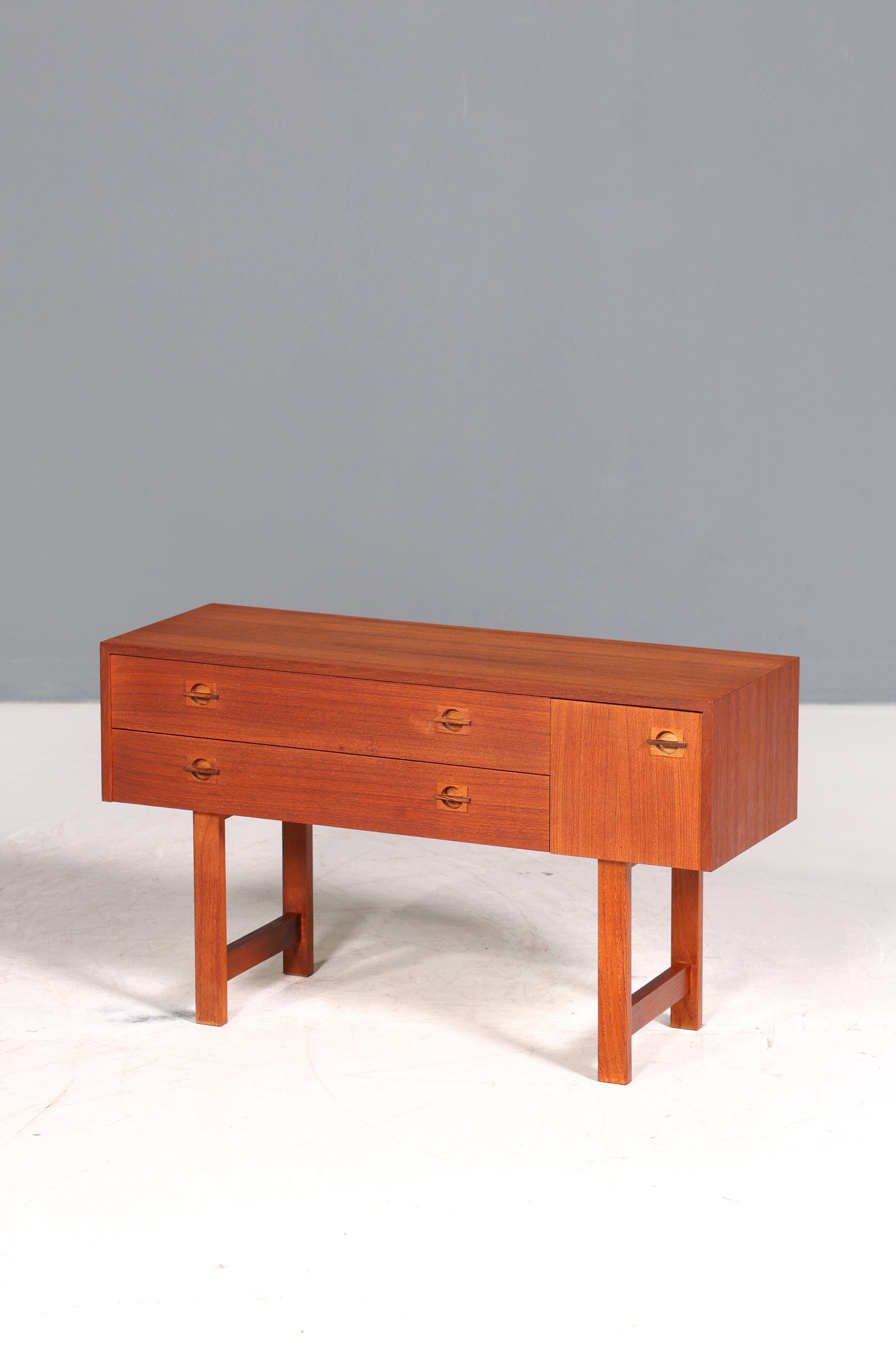 Wunderschöne Mid Century Kommode Teak Holz Sideboard Vintage Schubladen Kommode