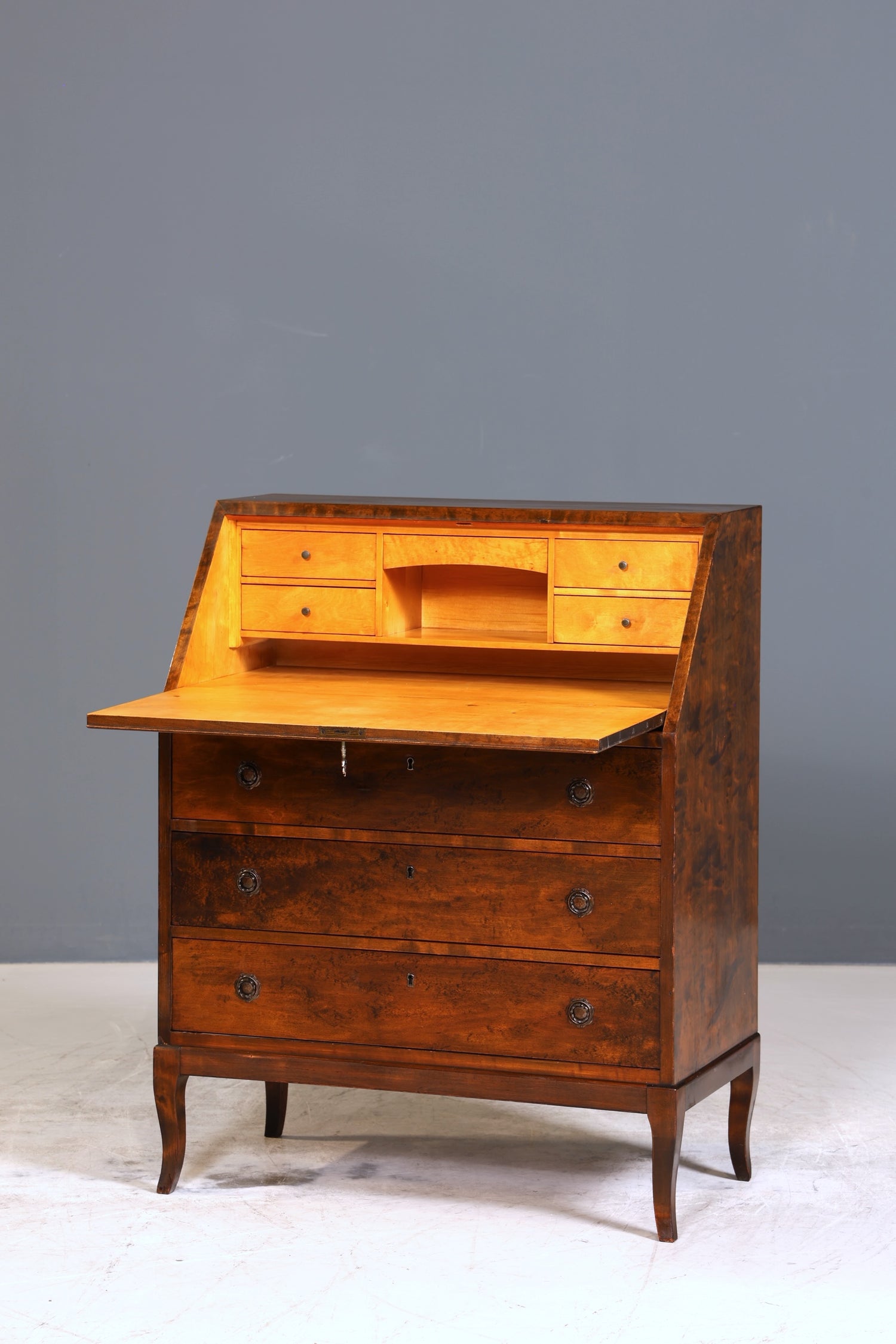 Wunderschöner Sekretär im Art Deco Stil Antik um 1930 Büro Kommode Schreibkommode