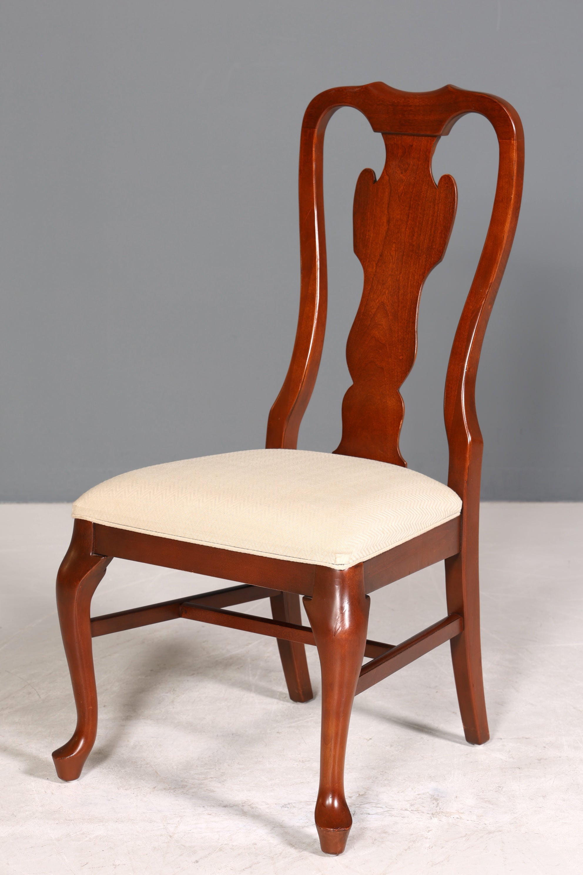 Stilvoller Original Drexel Heritage Stuhl Chippendale USA Sekretär Schreibtisch Stuhl Küchenstuhl 1 von 2