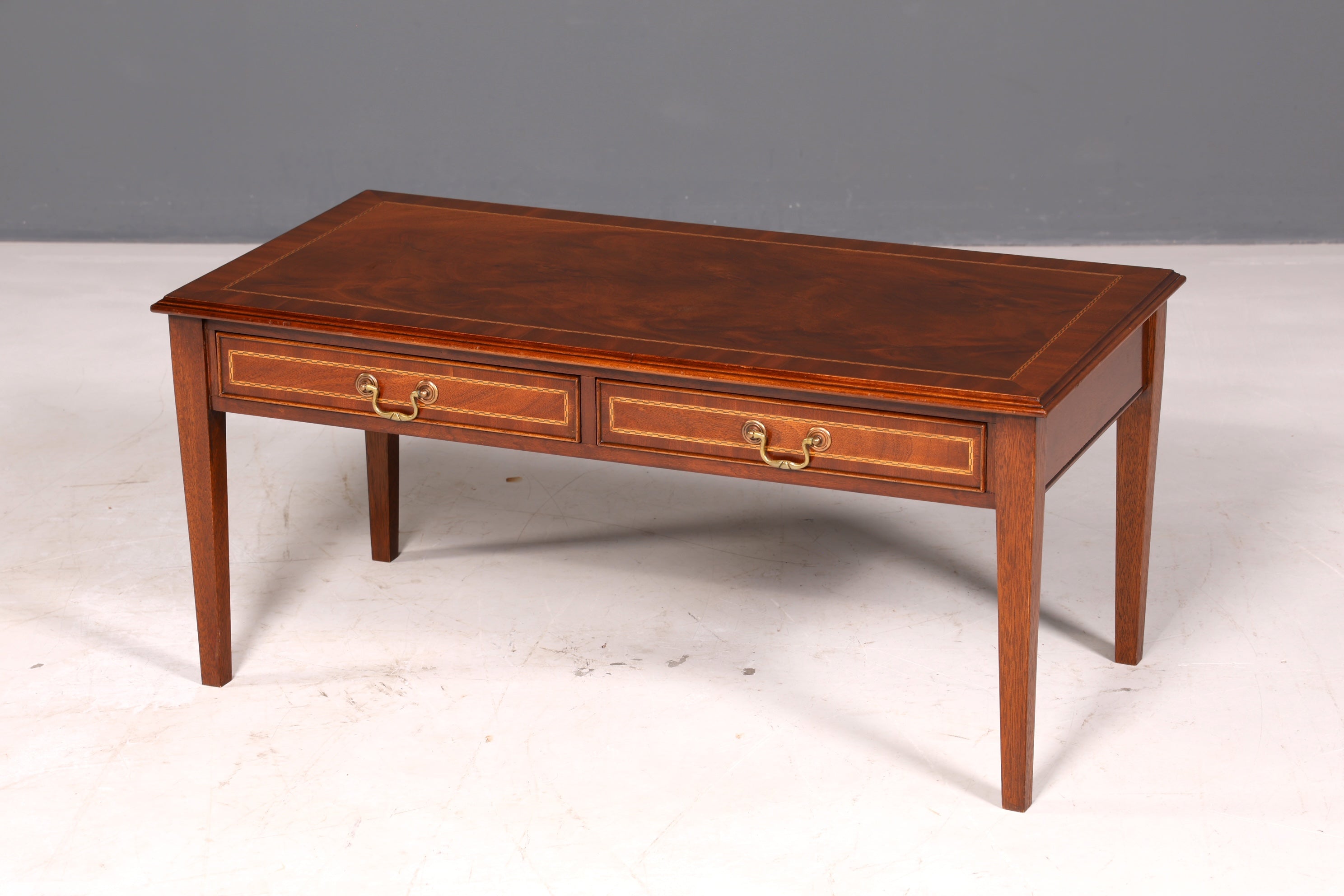Stunning English coffee table, mahogany, side table, solid wood, occasional table, living room table