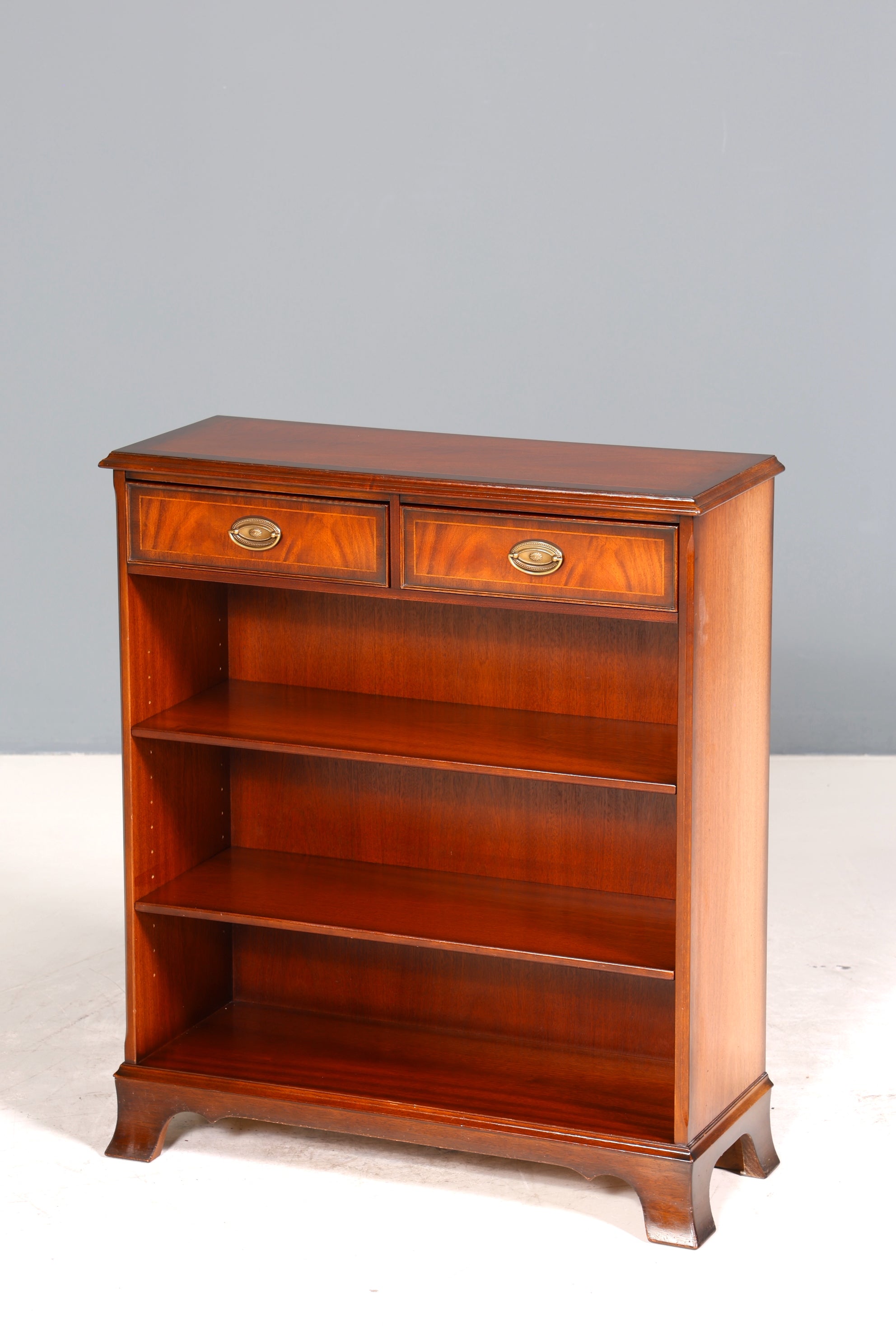 Wunderschönes Original Heldense Bücherregal Englisches Holz Bücher Ablage Leseregal