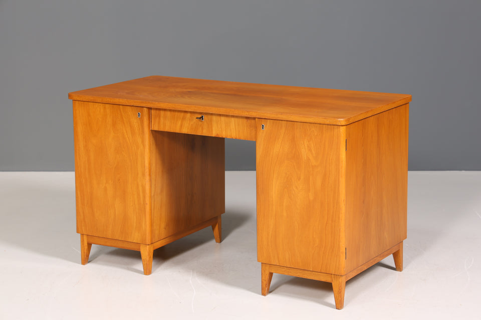 Traumhafter Mid Century Schreibtisch Made in Sweden Bürotisch Vintage Office Table 50er Jahre