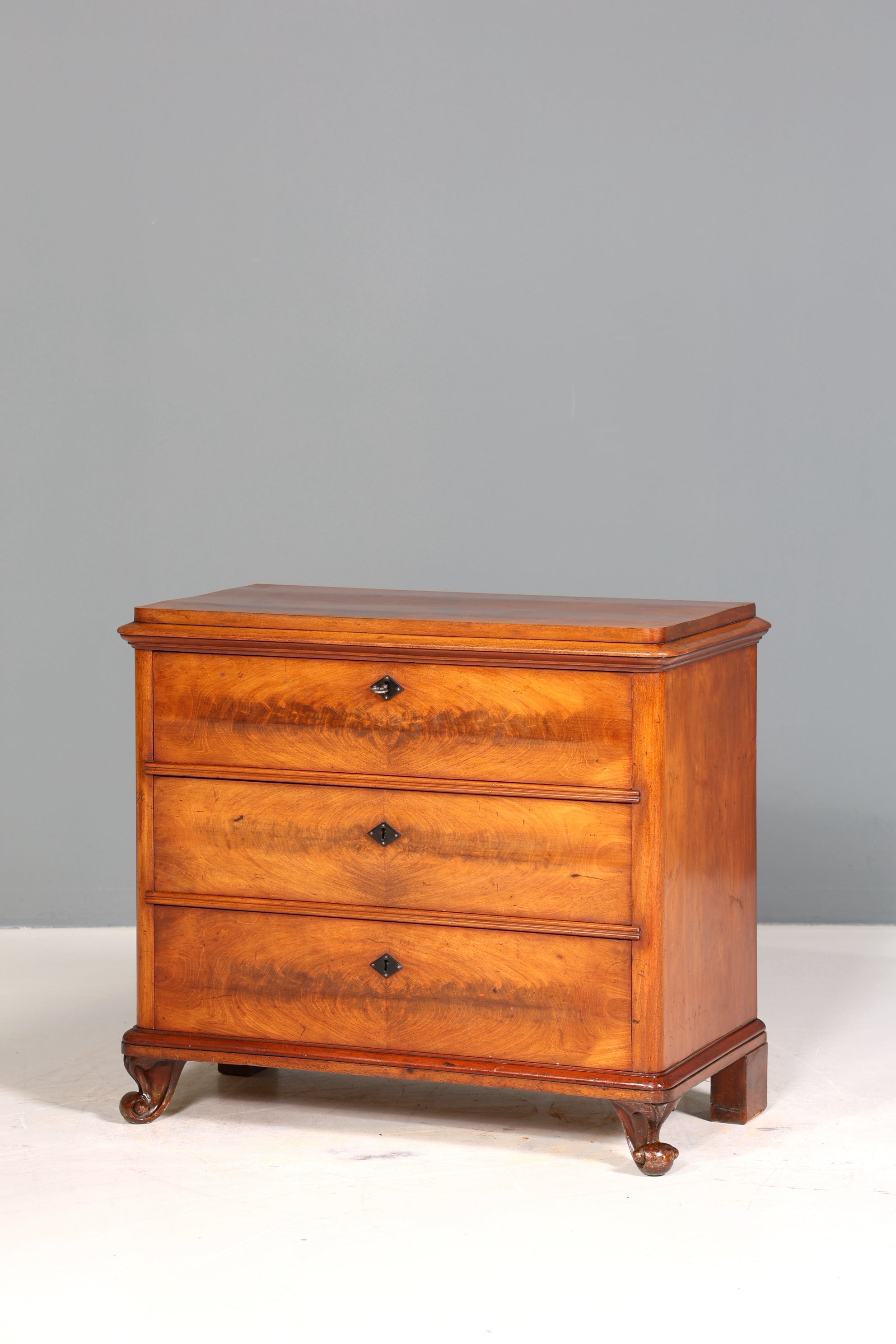 Wunderschöne Louis Philippe Kommode Schubladen Kommode Sideboard um 1880