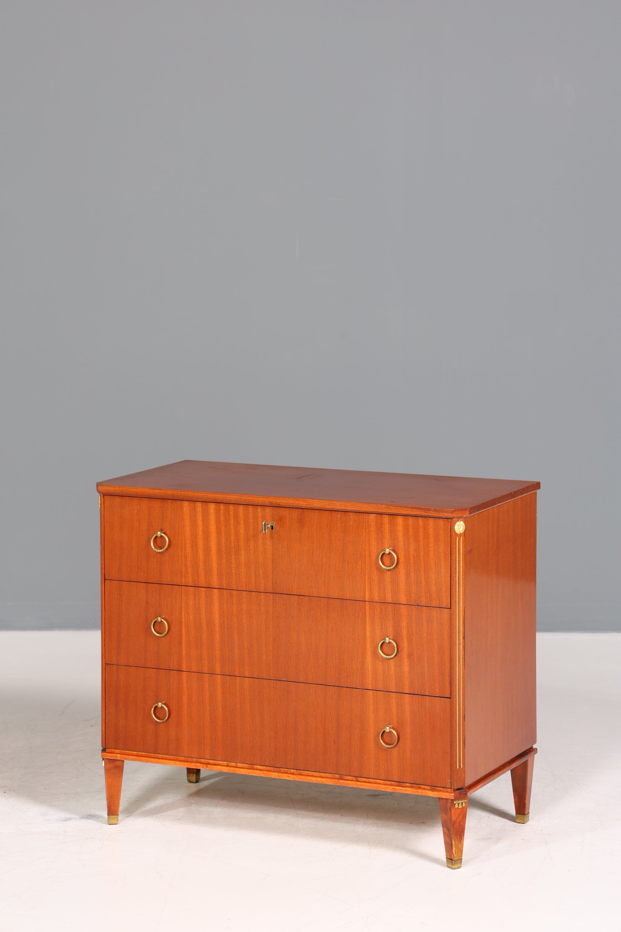 Stilvolle Mid Century Kommode Vintage Flur Kommode 60s Schubladenkommo