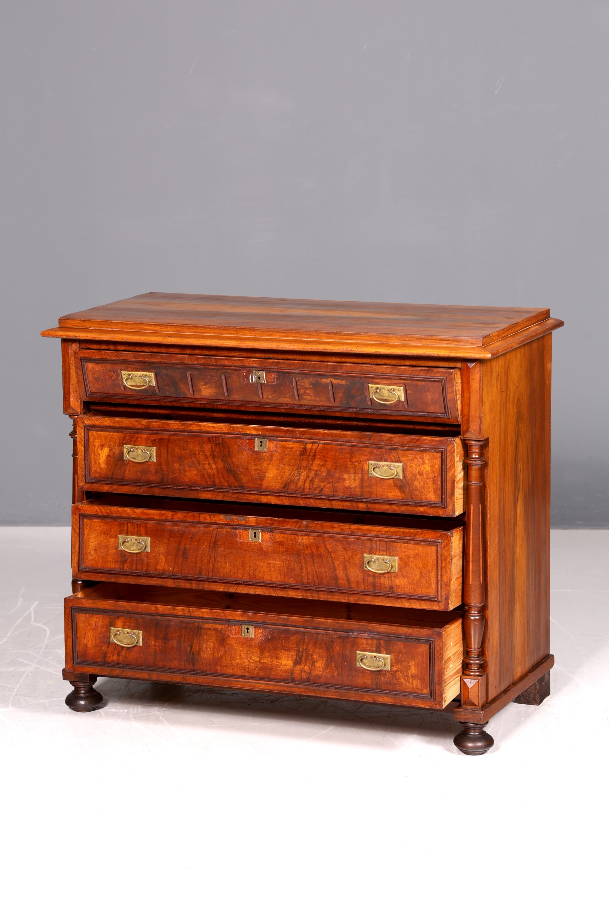 Wunderschöne Gründerzeit Kommode Jugendstil Antik Sideboard Schubladenkommode Wäschekommode um 1900