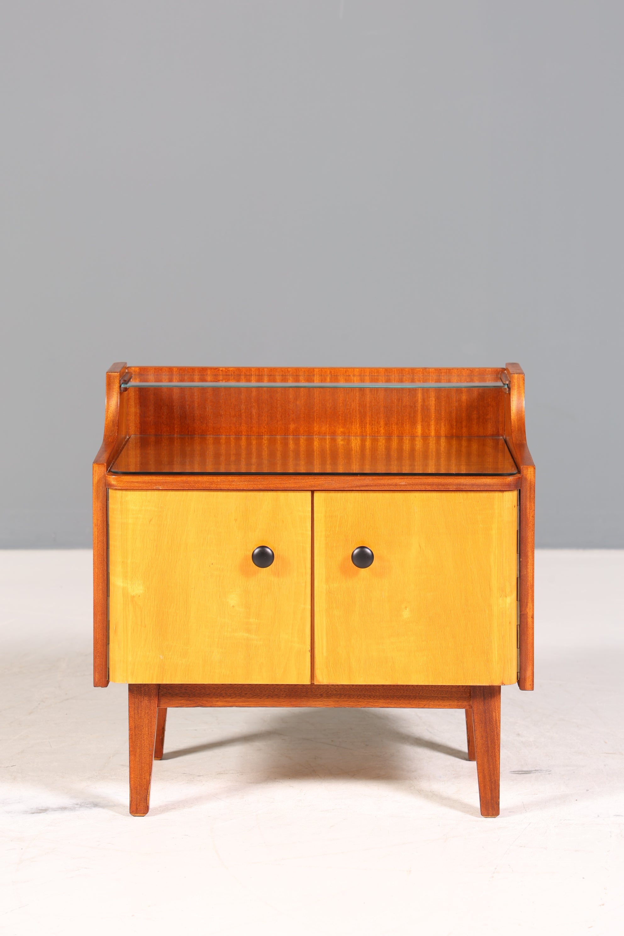Wunderschöne Mid Century Kommode Vintage Nachttisch 60s Schubladenkommode 1 von 2