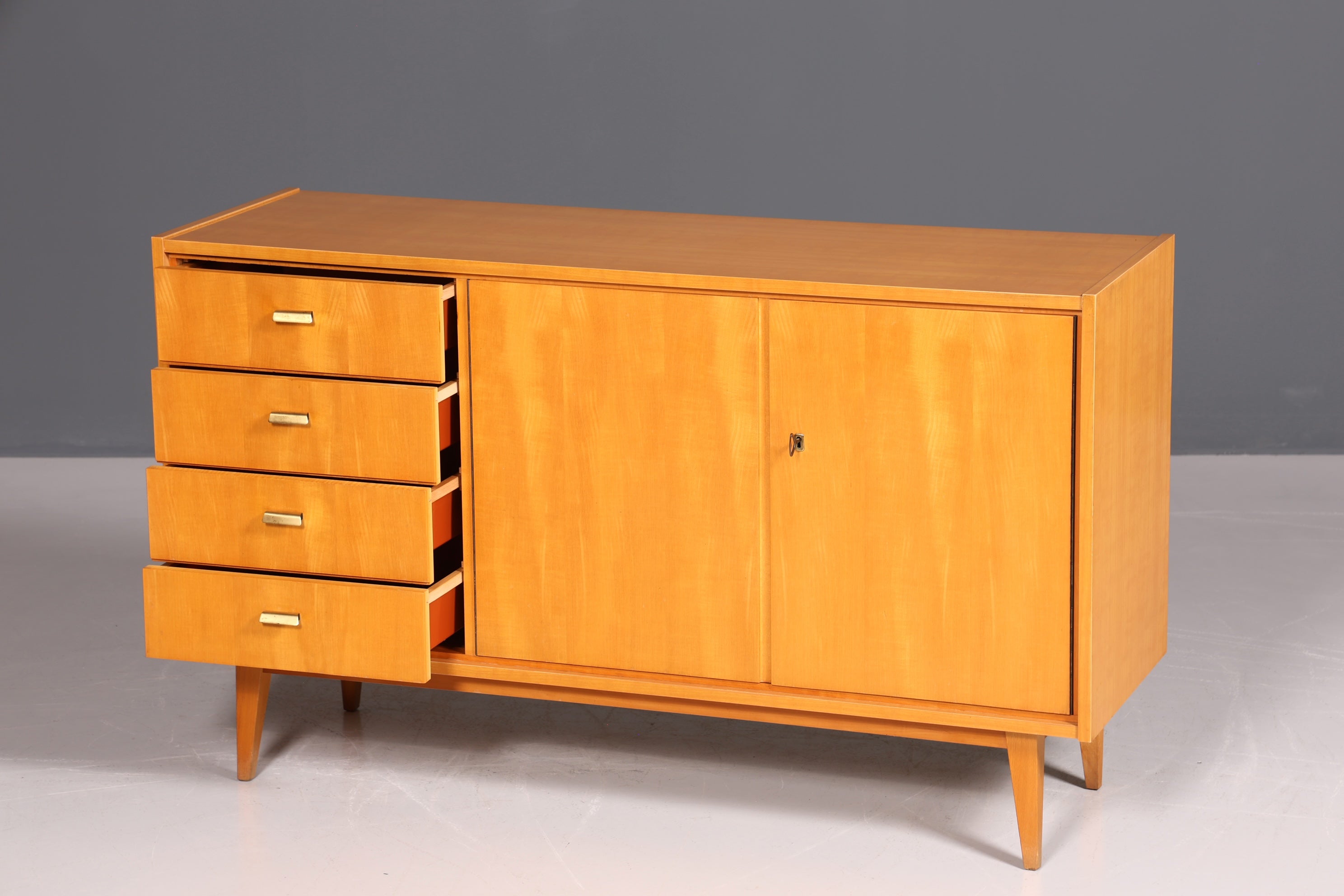Wunderschönes Mid Century Sideboard Vintage Retro TV Schrank Kommode 60s