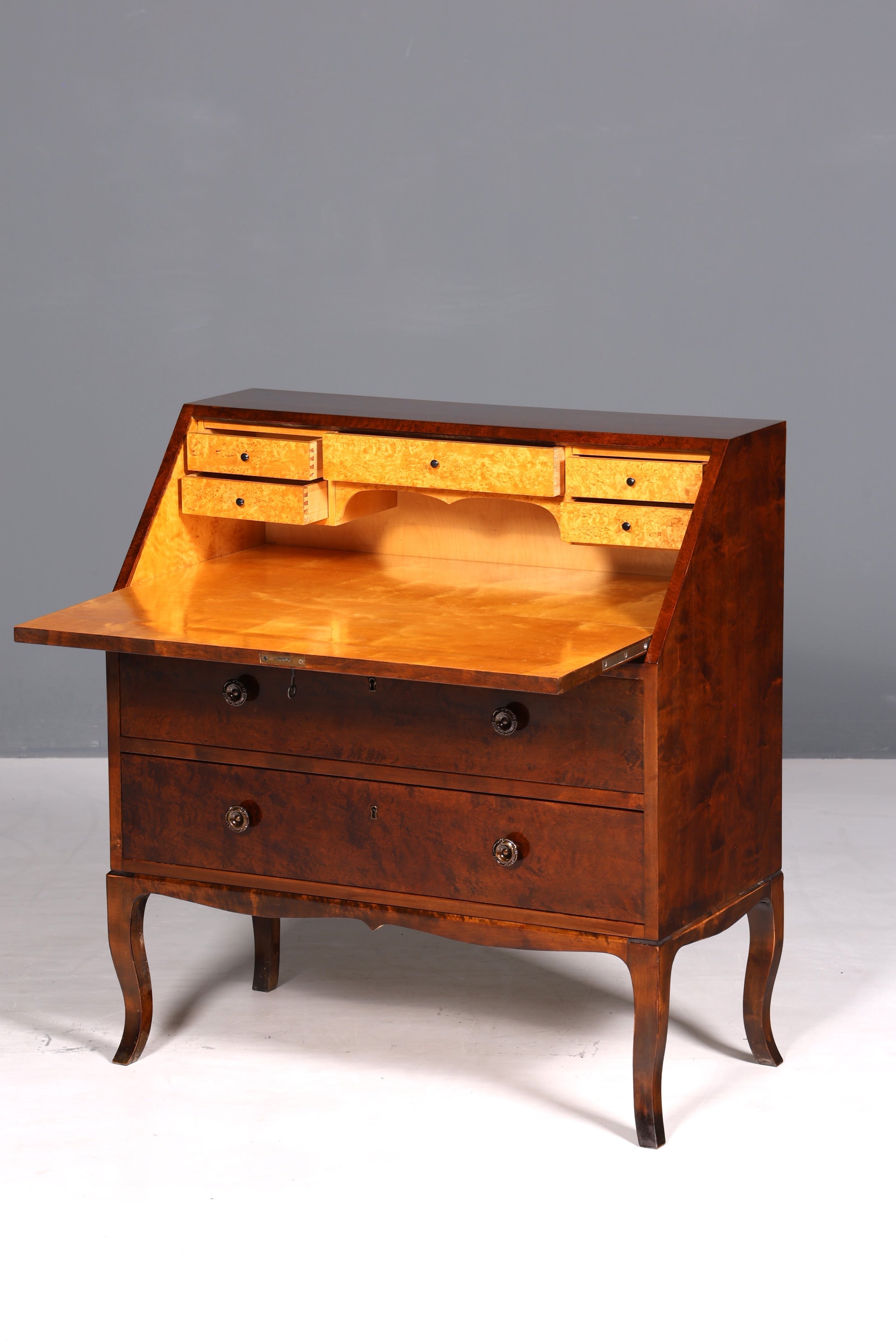 Wunderschöner Sekretär im Art Deco Stil Antik um 1930 Büro Kommode Schreibkommode