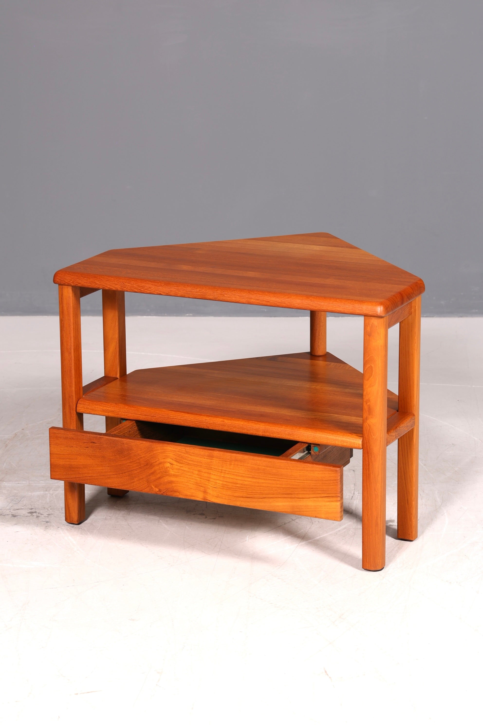 Dänischer Beistelltisch Teakholz Salling Stolefabrik Ecktisch Mid Century Danish Design Couchtisch Vintage