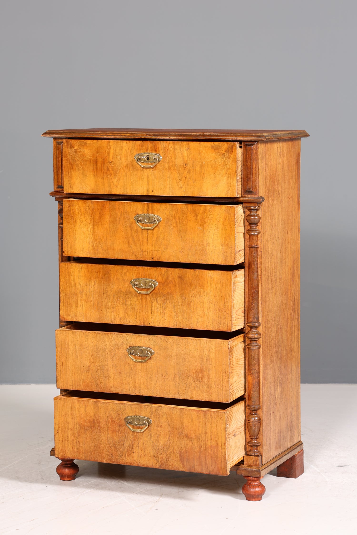 Stilvolle Gründerzeit Kommode Jugendstil Schubladenkommode Antik Wäschekommode Vertiko