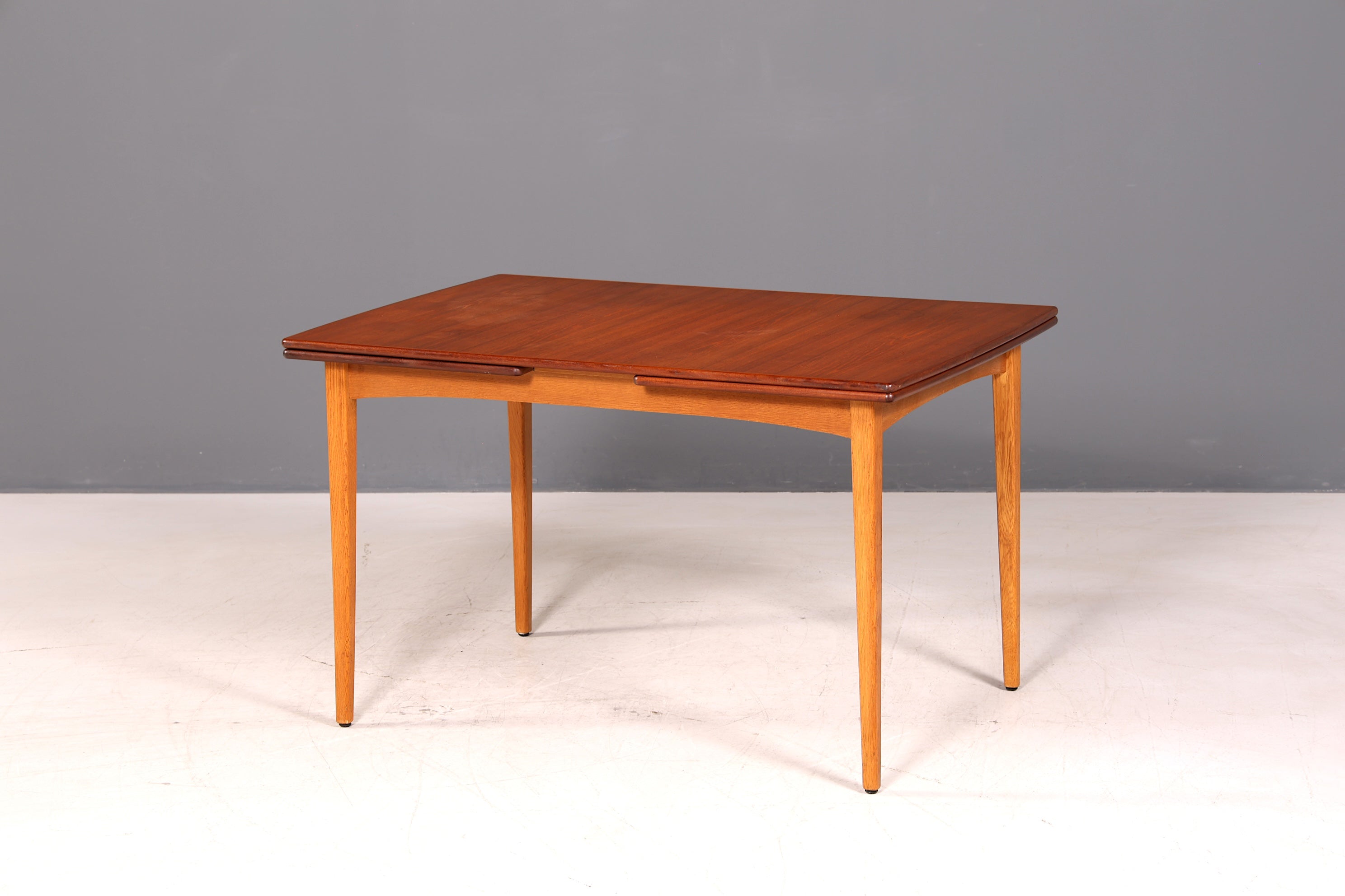 Traumhafter Mid Century Esstisch ausziehbarer Danish Design echt Holz Küchentisch Esszimmer Tisch