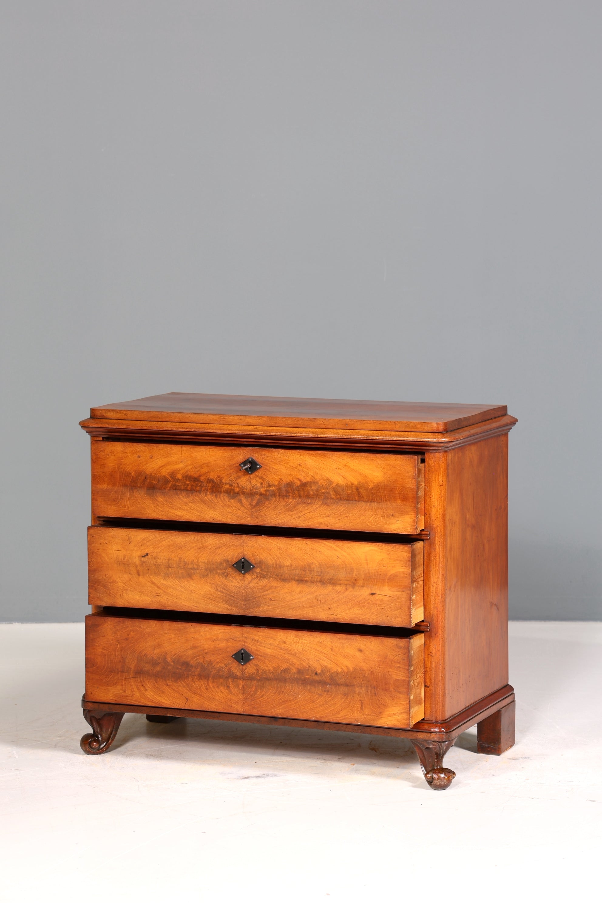 Wunderschöne Louis Philippe Kommode Schubladen Kommode Sideboard um 1880