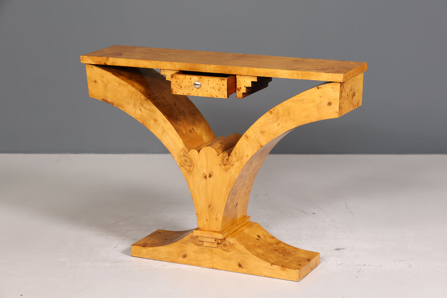 Wunderschöne Art Deco Design Wandkonsole Biedermeier Stil Sideboard Ablagetisch