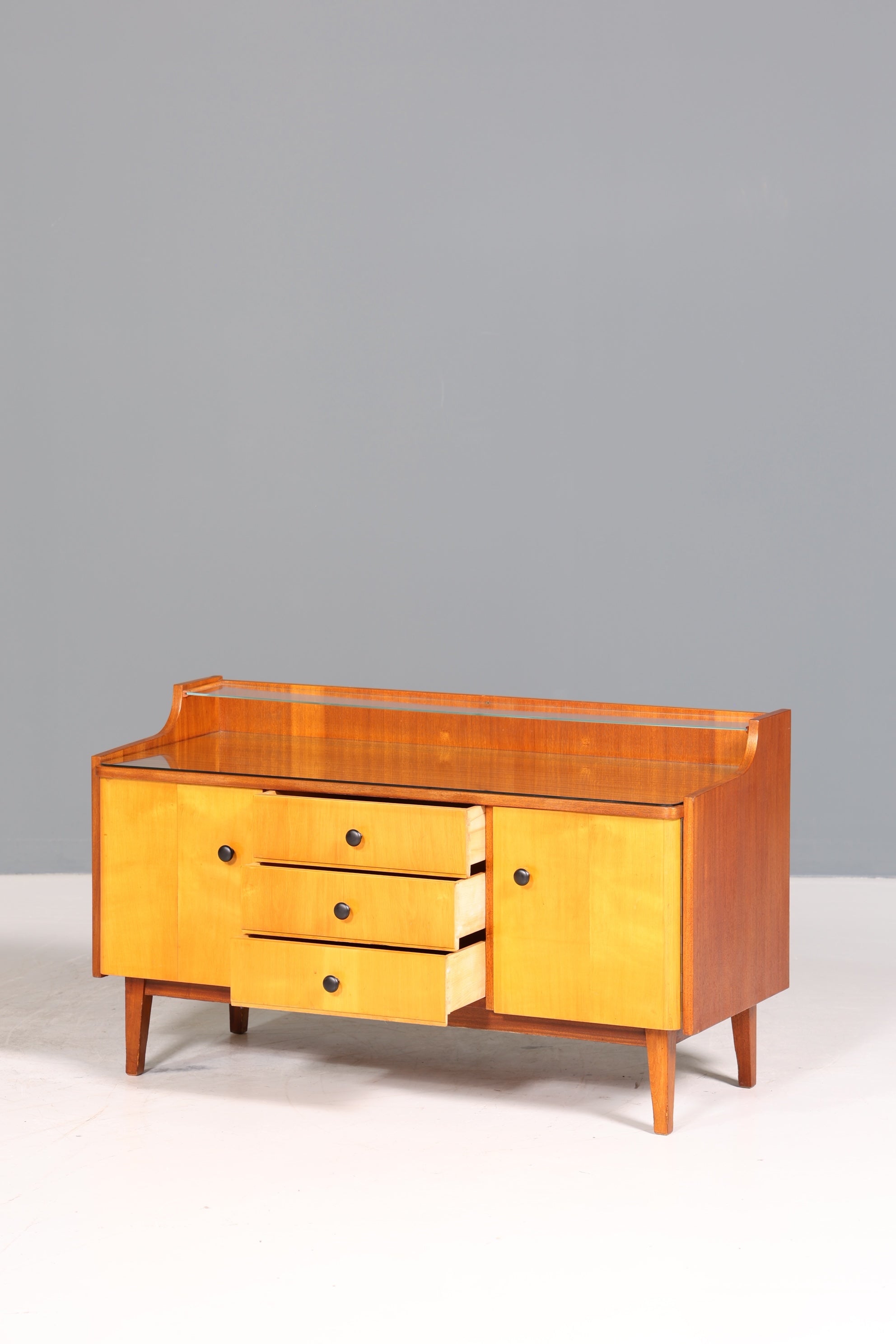 Traumhaftes Mid Century Sideboard Vintage Kommode TV Schrank Flurkommode 60s