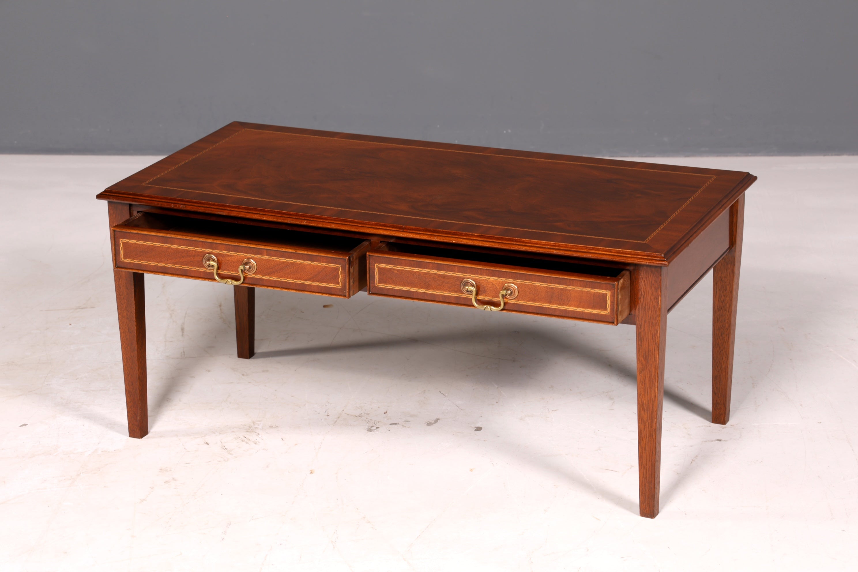 Stunning English coffee table, mahogany, side table, solid wood, occasional table, living room table
