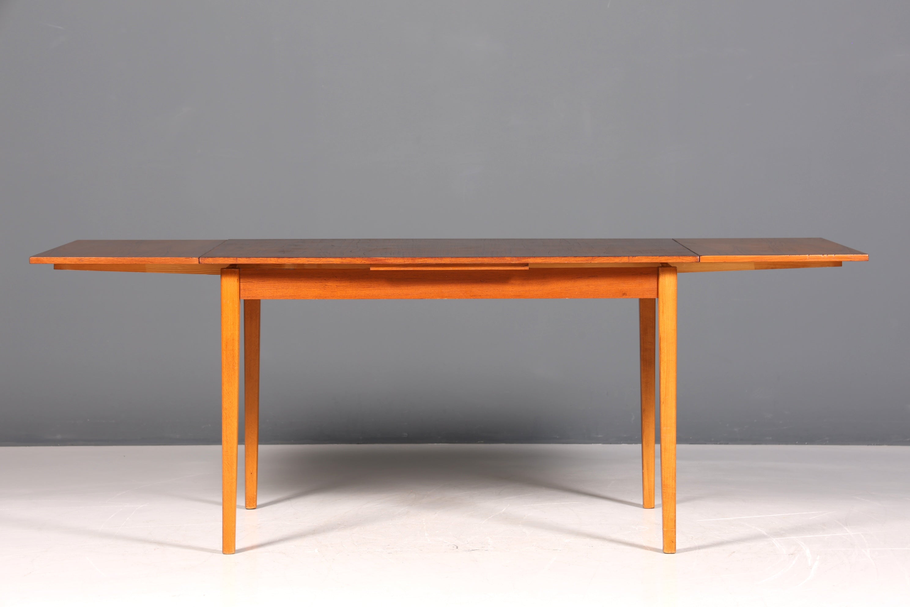 Wunderschöner Mid Century Esstisch ausziehbarer Vintage Tisch Retro Küchentisch