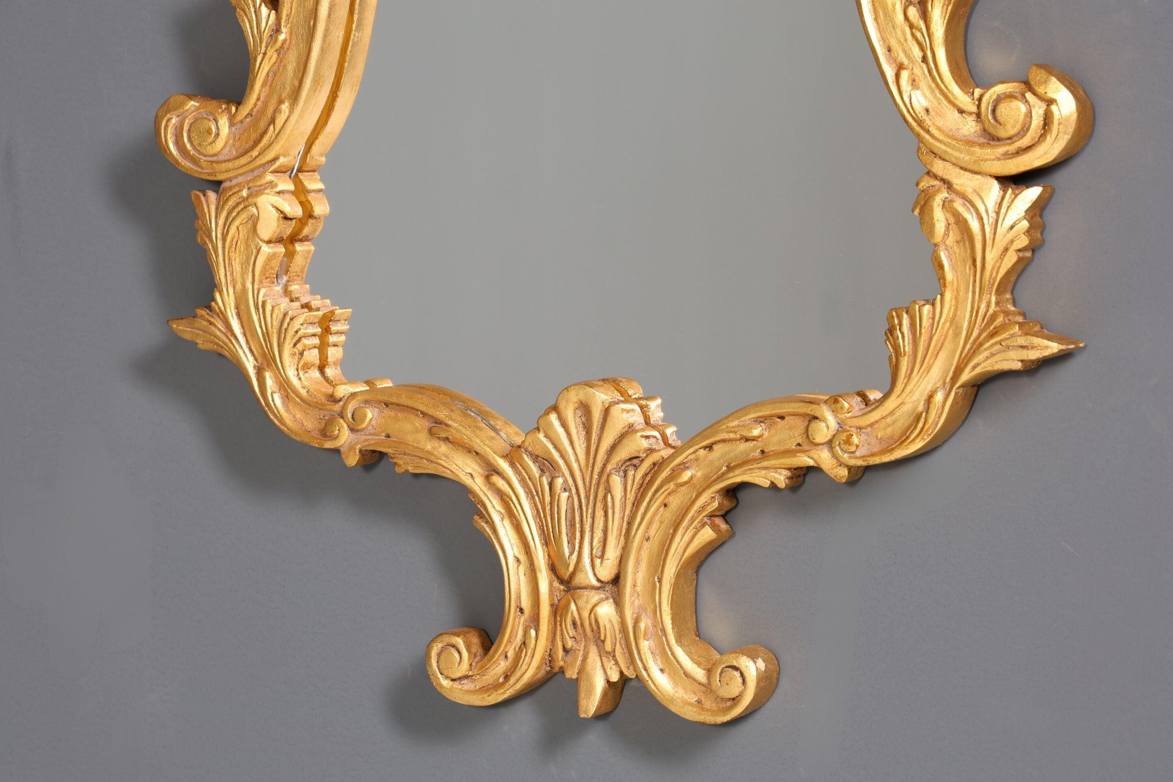 Wunderschöner Barock Stil Wandspiegel Antik Stil Spiegel Flurspiegel dekorativer Spiegel
