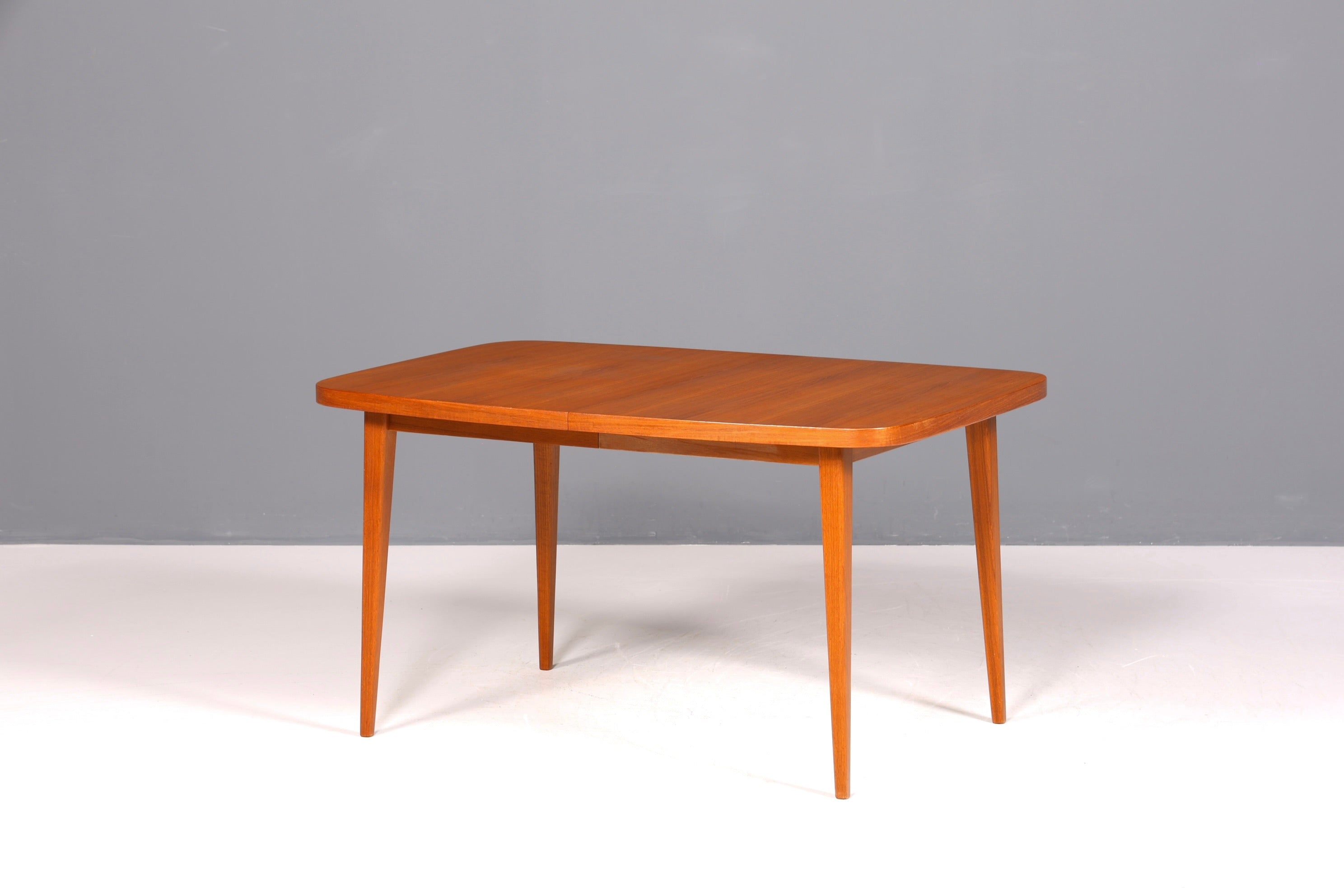 Traumhafter Mid Century Esstisch ausziehbarer Danish Design Teak Holz Küchentisch Vintage Esszimmer Tisch