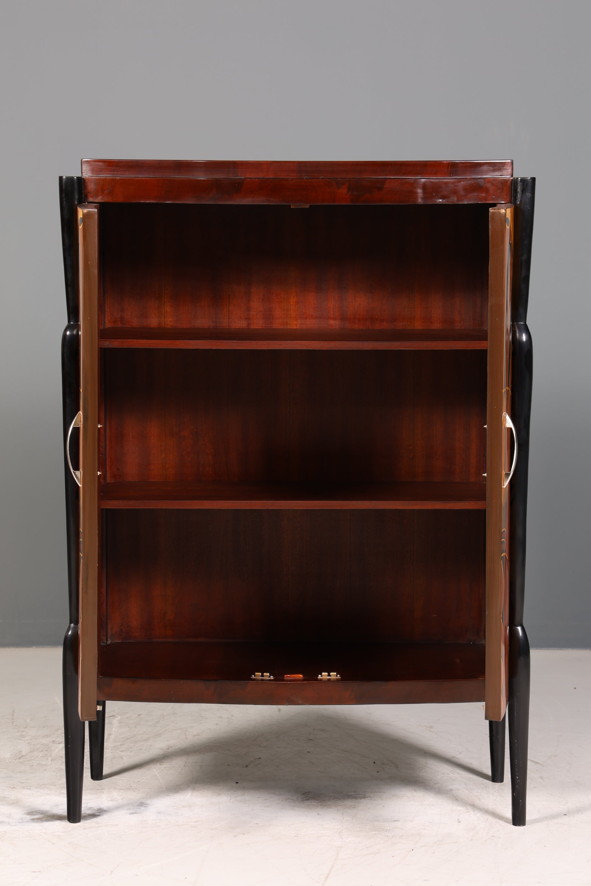 Beautiful Art Deco style highboard cabinet chest of drawers Vertiko Sun Cabinet