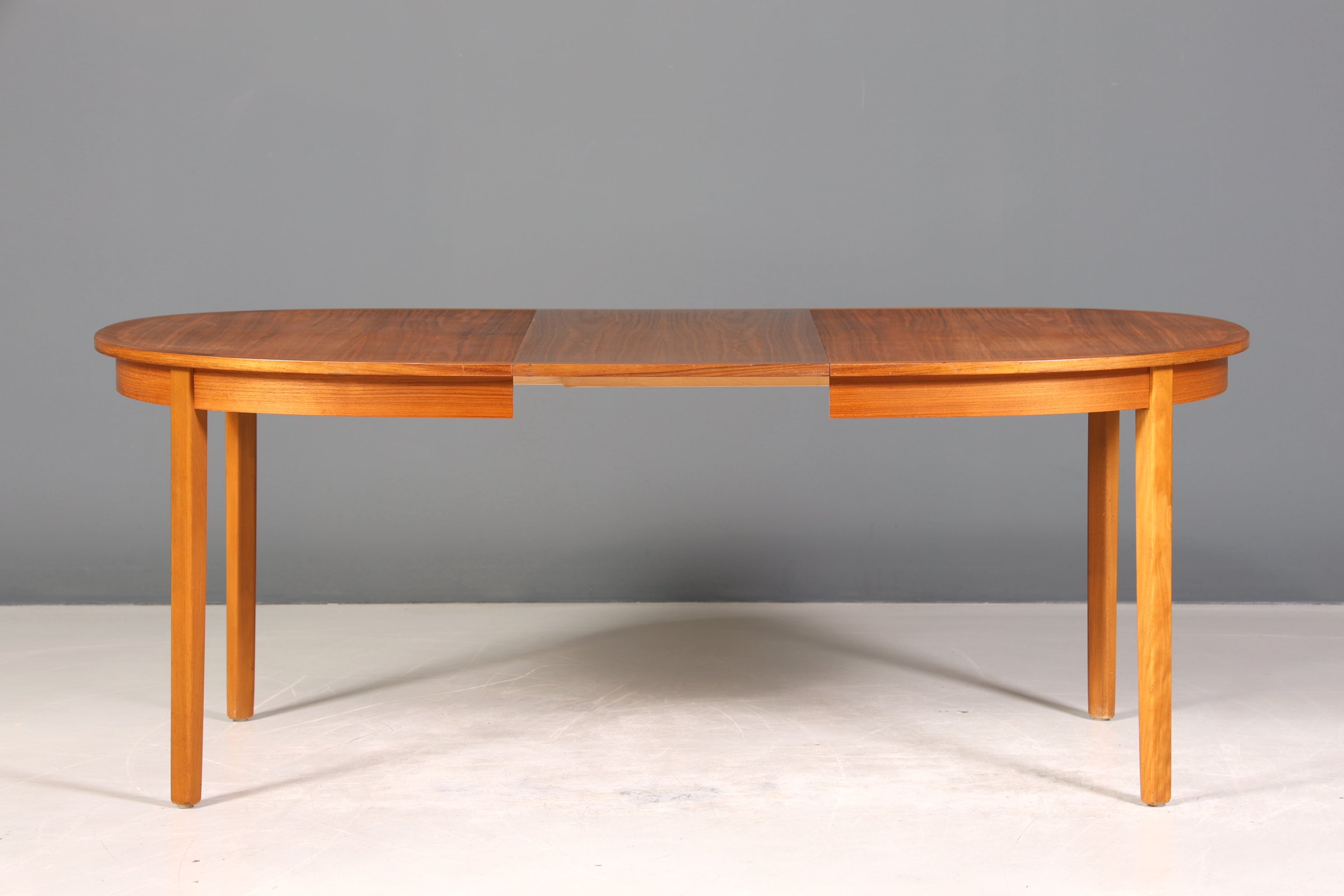 Wunderschöner Mid Century Esstisch ausziehbarer Danish Design Teak Holz Küchentisch Esszimmer Tisch