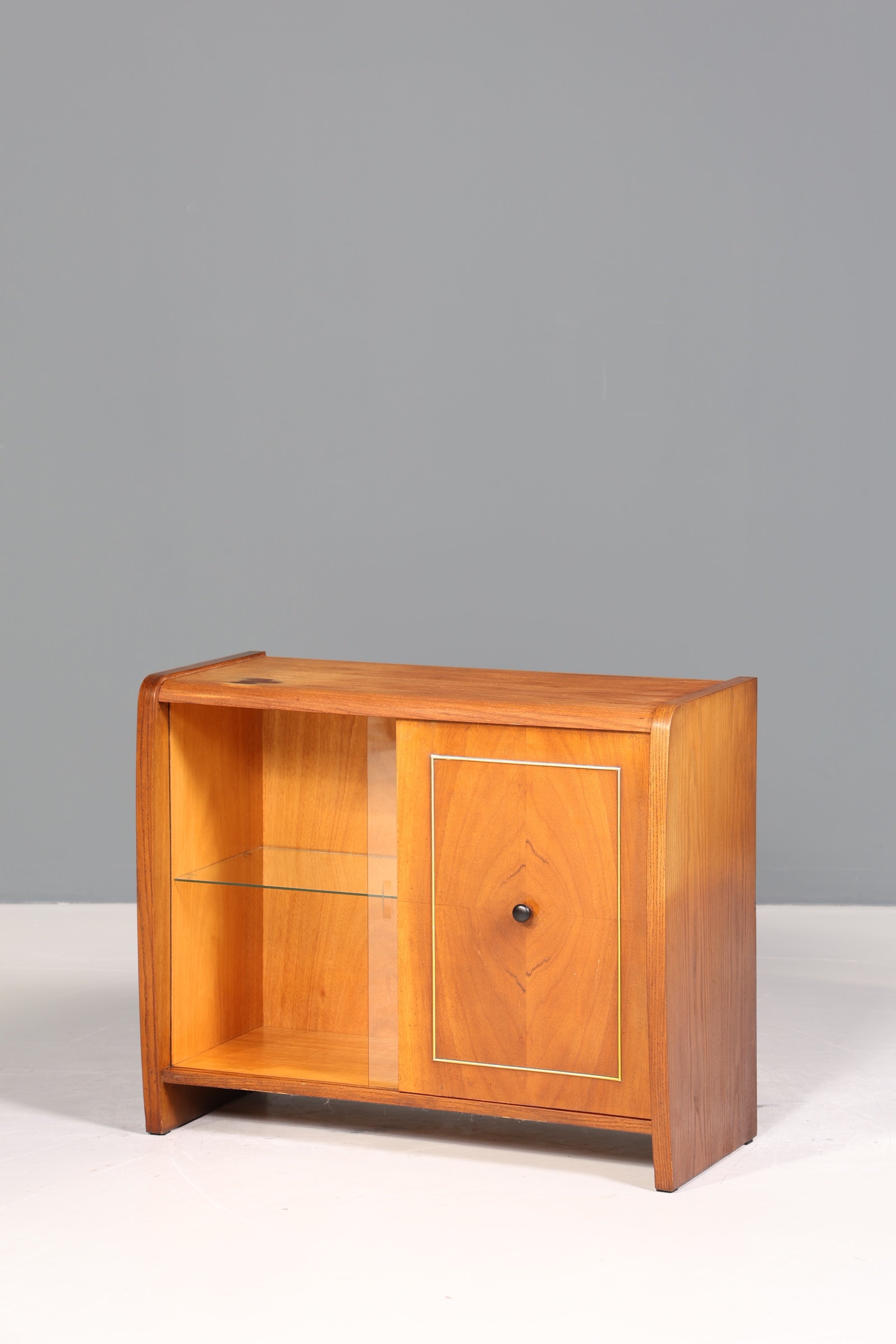 Wunderschöne Mid Century Vitrine Retro Barschrank Vintage Bar Schrank Sideboard