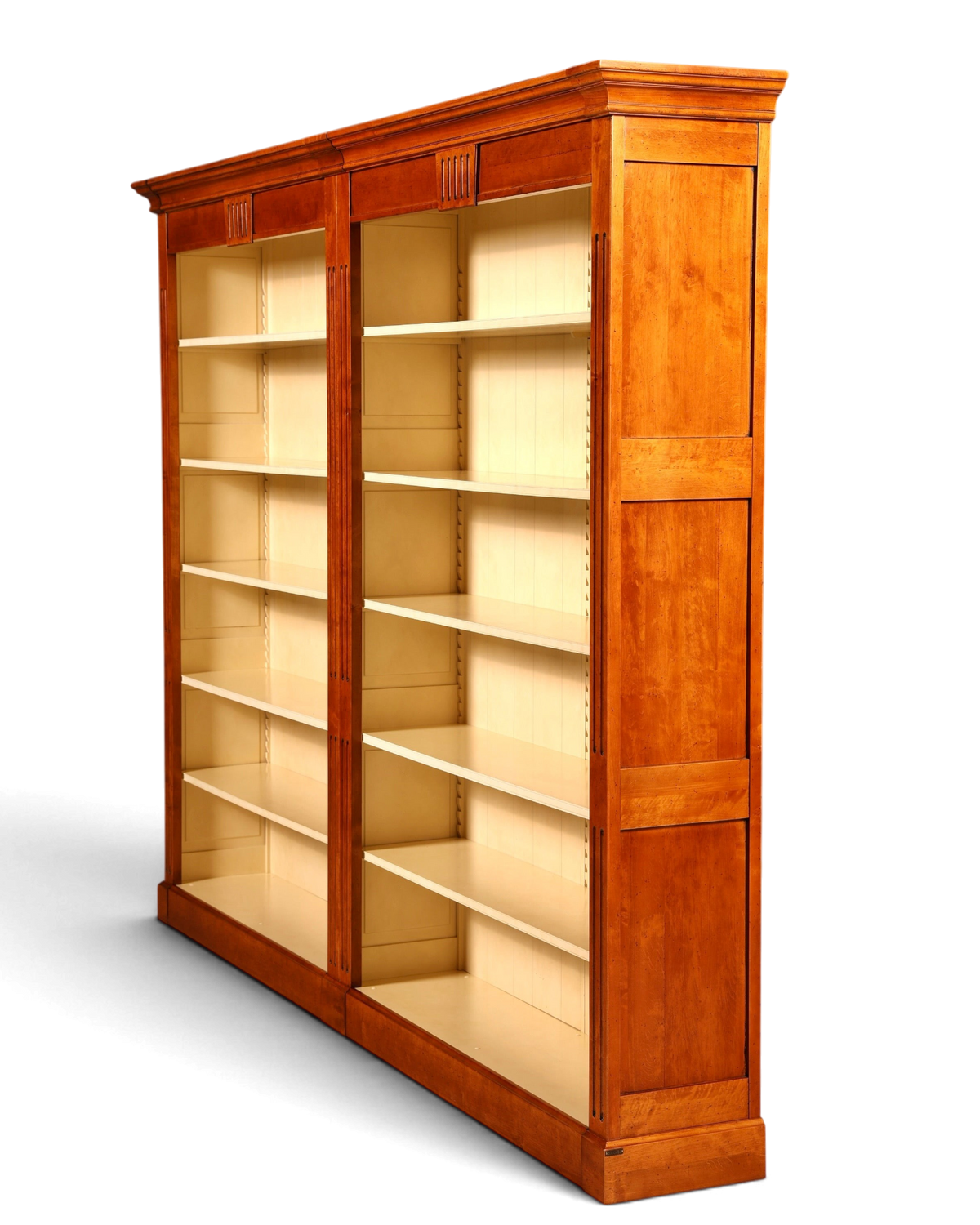Wunderschönes Englisches XXL Bücherregal Eibe Antik Regal Bookshelf Buchablage 60s