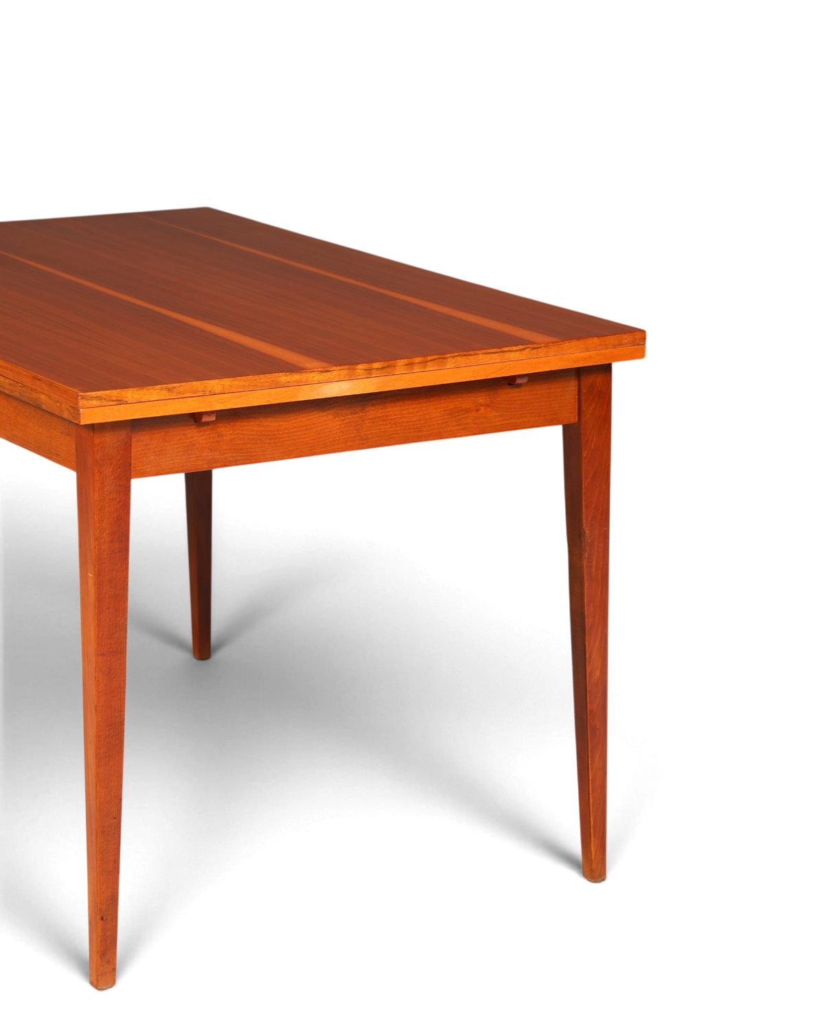 G597 Finish cm Schlichter Mid Century Esstisch ausziehbarer Vintage Tisch Retro Küchentisch (Kopie)