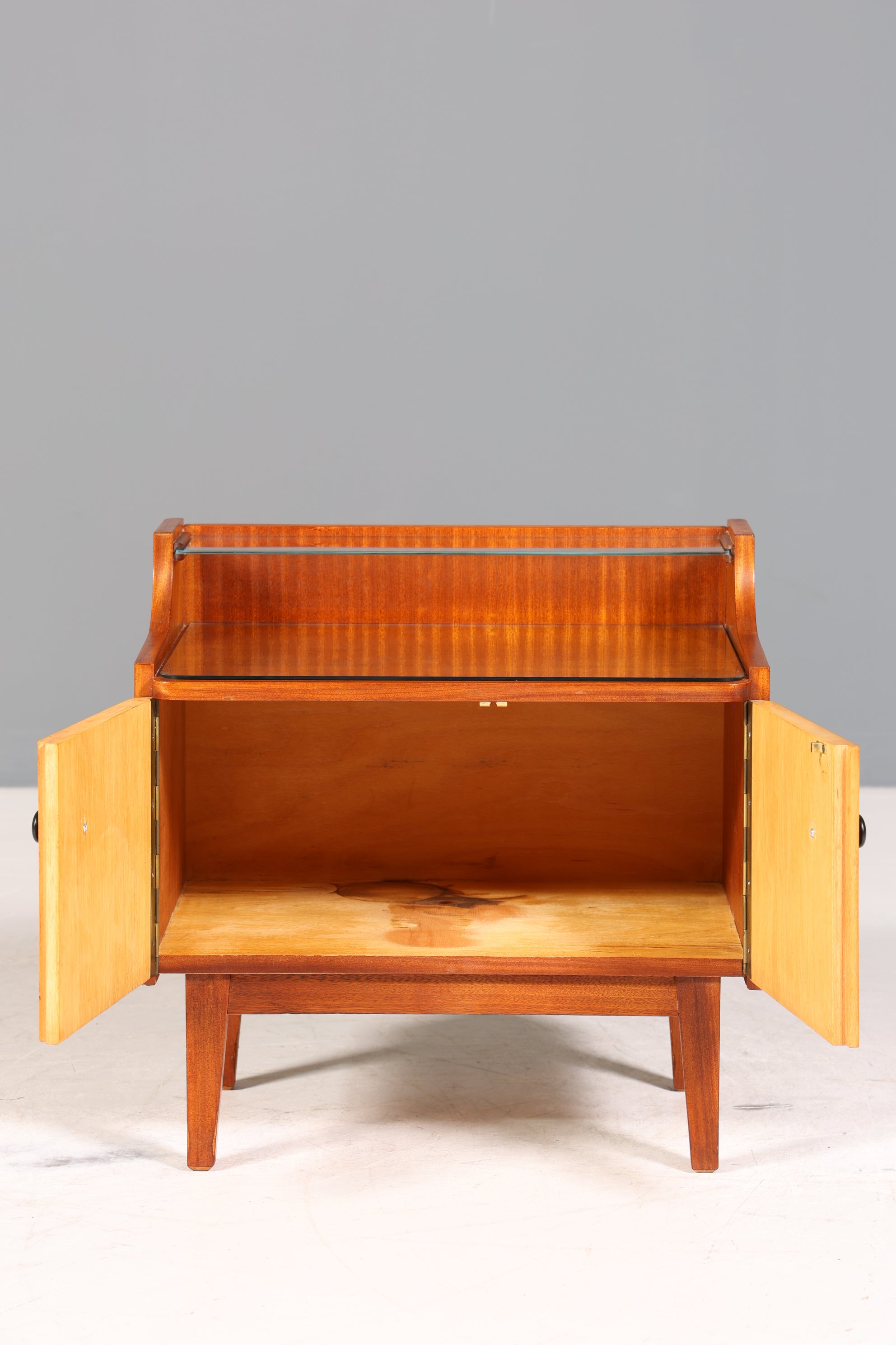 Wunderschöne Mid Century Kommode Vintage Nachttisch 60s Schubladenkommode 1 von 2