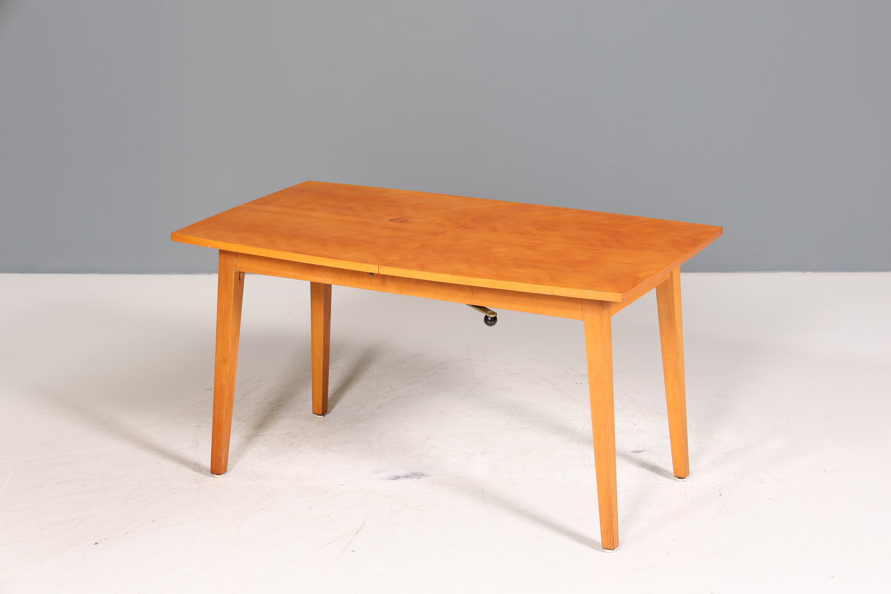 MID45| E018 Wunderschöner Mid Century Küchentisch Vintage Tisch ausziehbar und höhenverstellbar